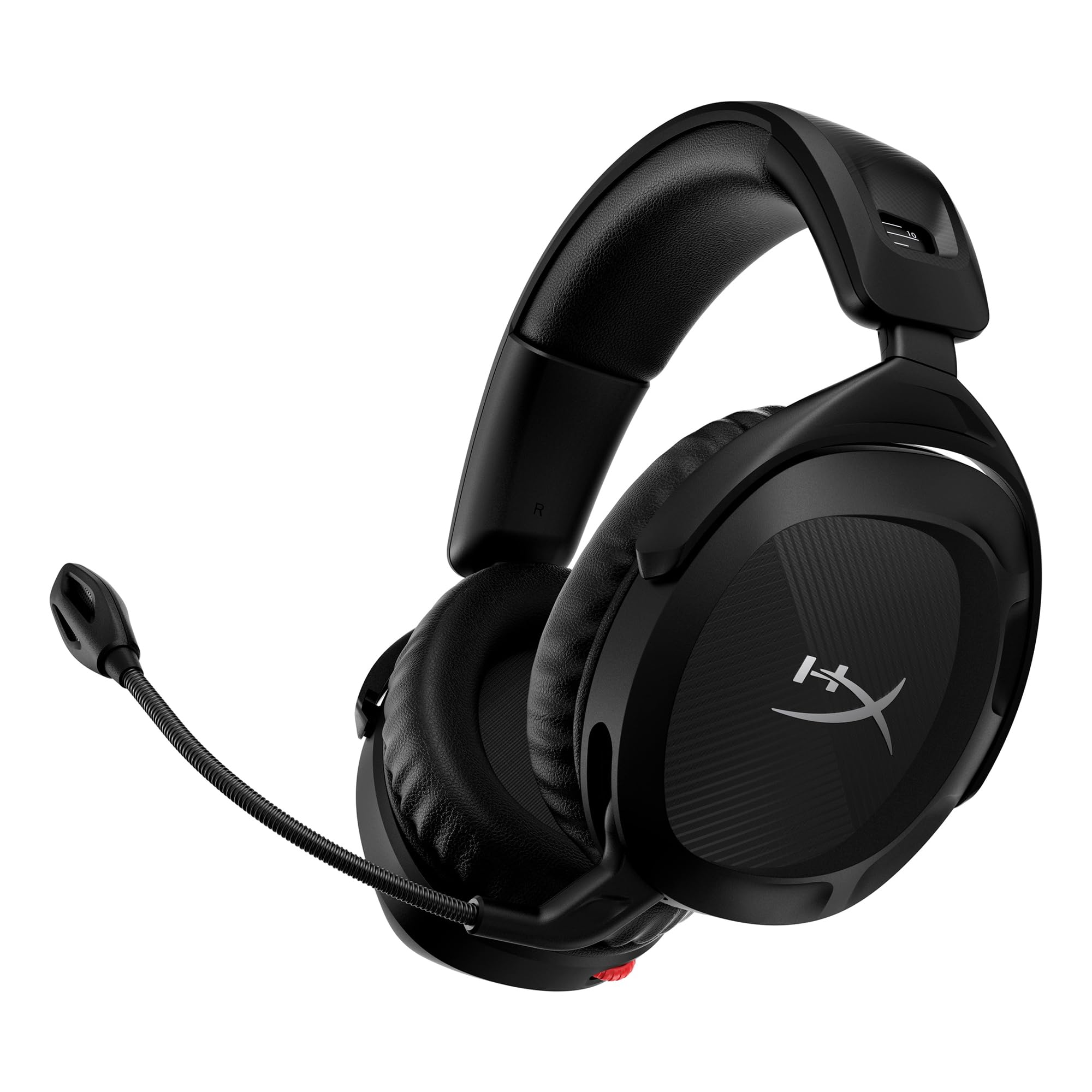 HyperX Cloud Stinger 2 - Auriculares inalámbricos para Juegos – Compatibles con PC. Micrófono con cancelación de Ruido, cómoda Espuma viscoelástica, hasta 20 Horas de duración de la batería