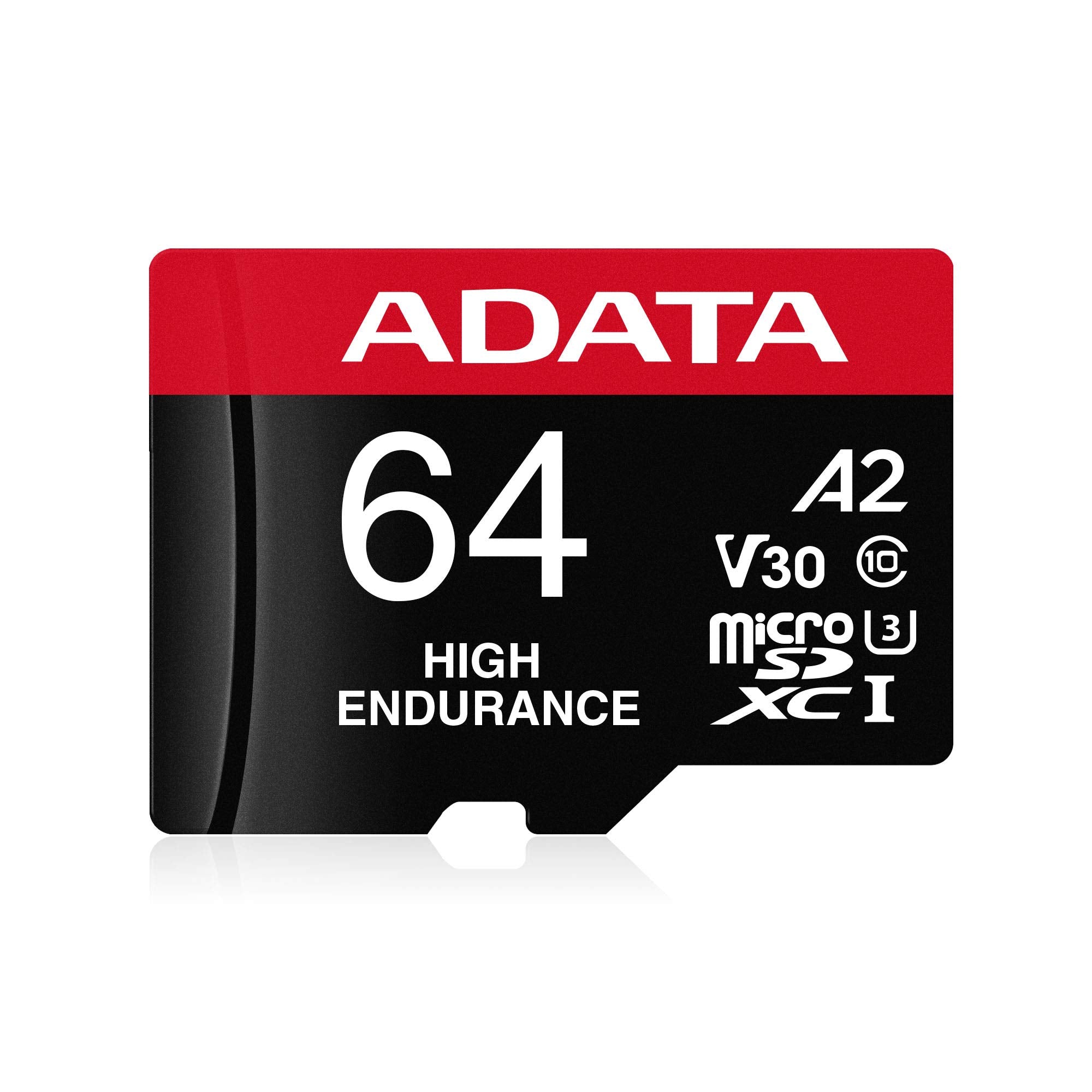 ADATA High Endurance 64GB SPEICHERKARTE Clase 10, UHS-I U3, V30, A2
