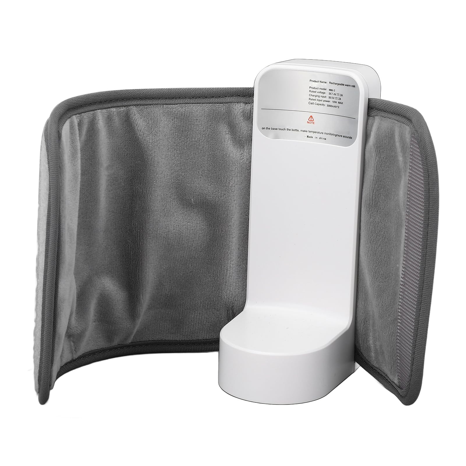 Calentador de Biberones Portátil para Viajes, Calentamiento Rápido y Mantenimiento del Calentamiento Durante 48 Horas, Calentador de Biberones Mientras Viaja, Control Preciso de