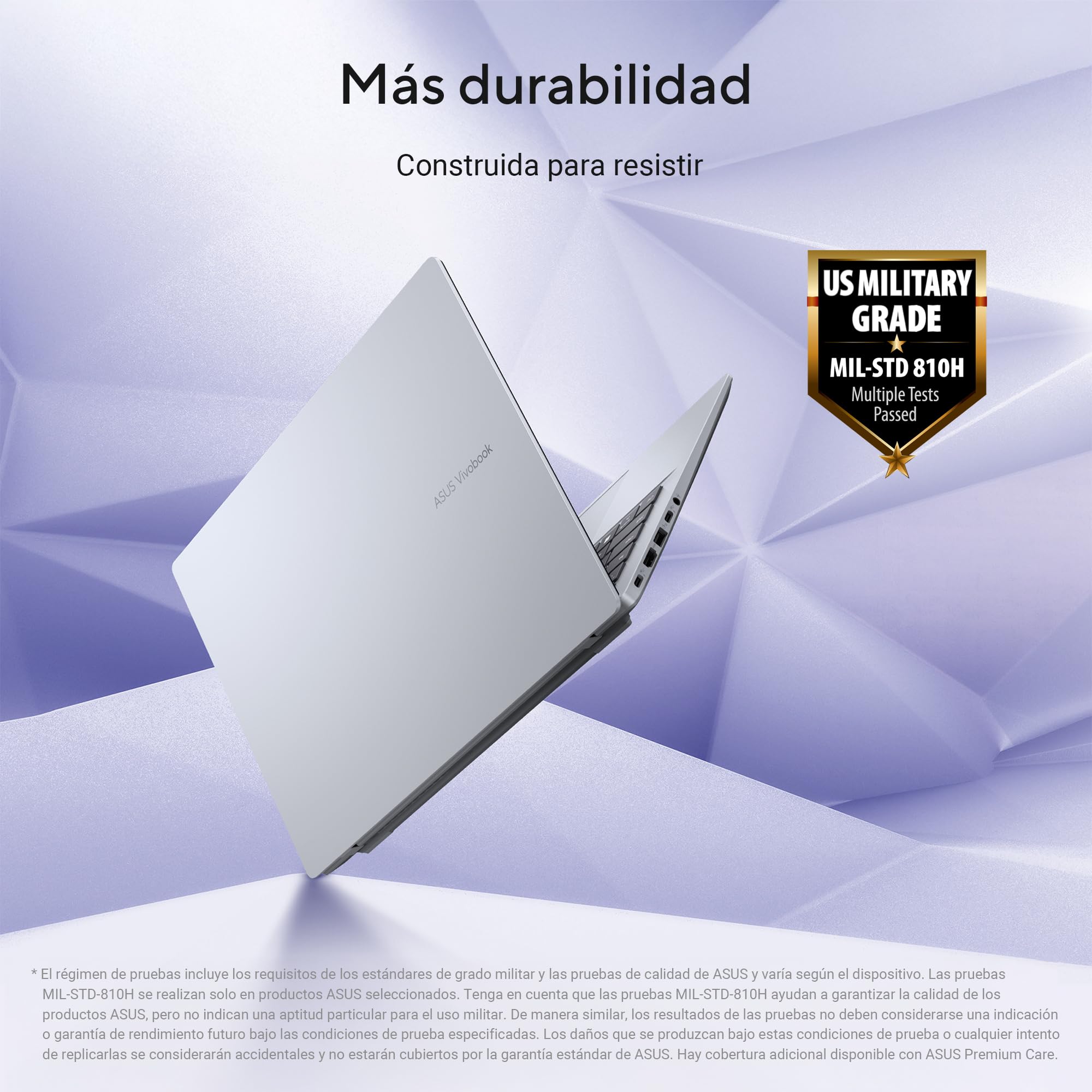 ASUS Vivobook 16” IA, Snapdragon X1/NPU 45 TOPS/16GB RAM/512GB SSD/hasta 27 Horas de batería + Carga rápida USB‑C/Teclado retroiluminado/Garantia con la Marca en Mexico.