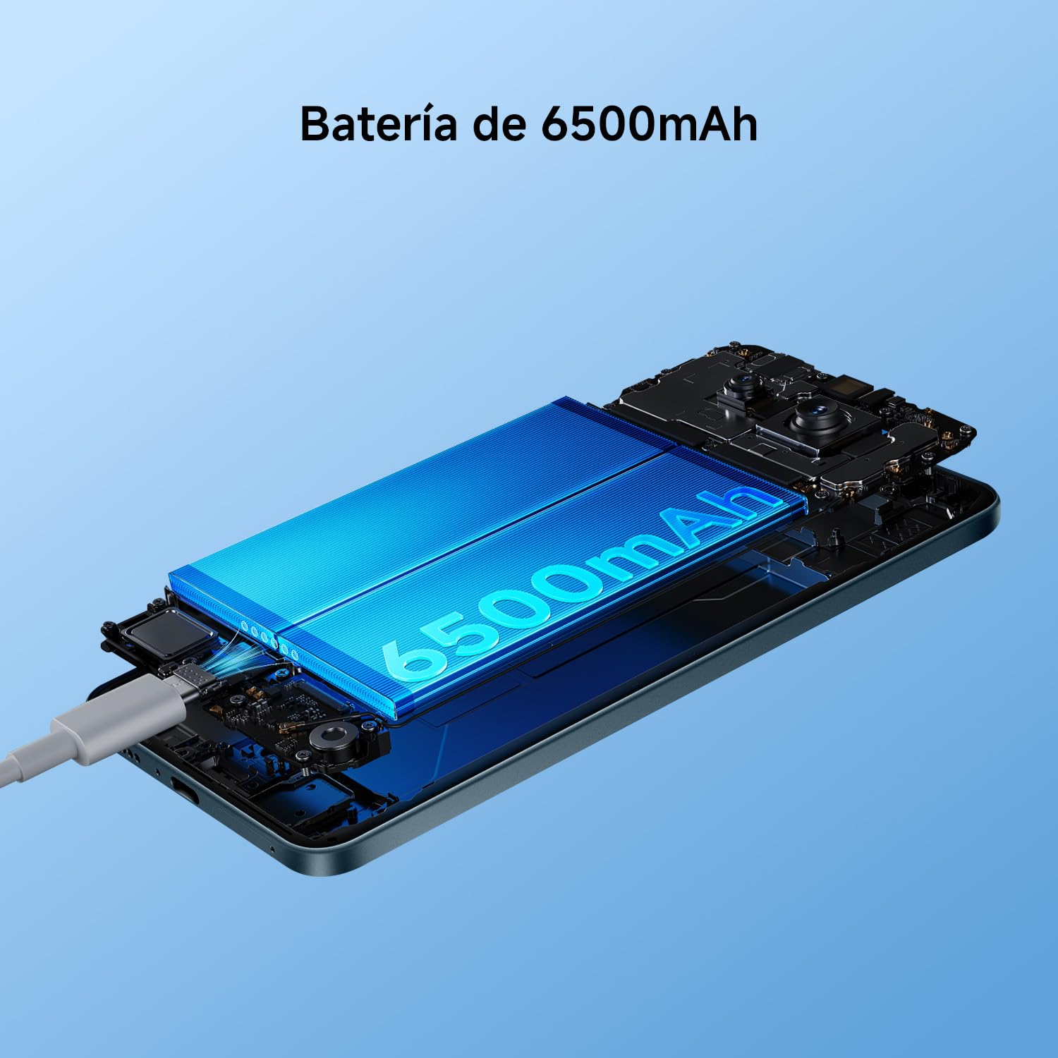 XIAOMI REDMI Note 15 Pro Celular 8G RAM+256G ROM Azul Cámara de 200MP