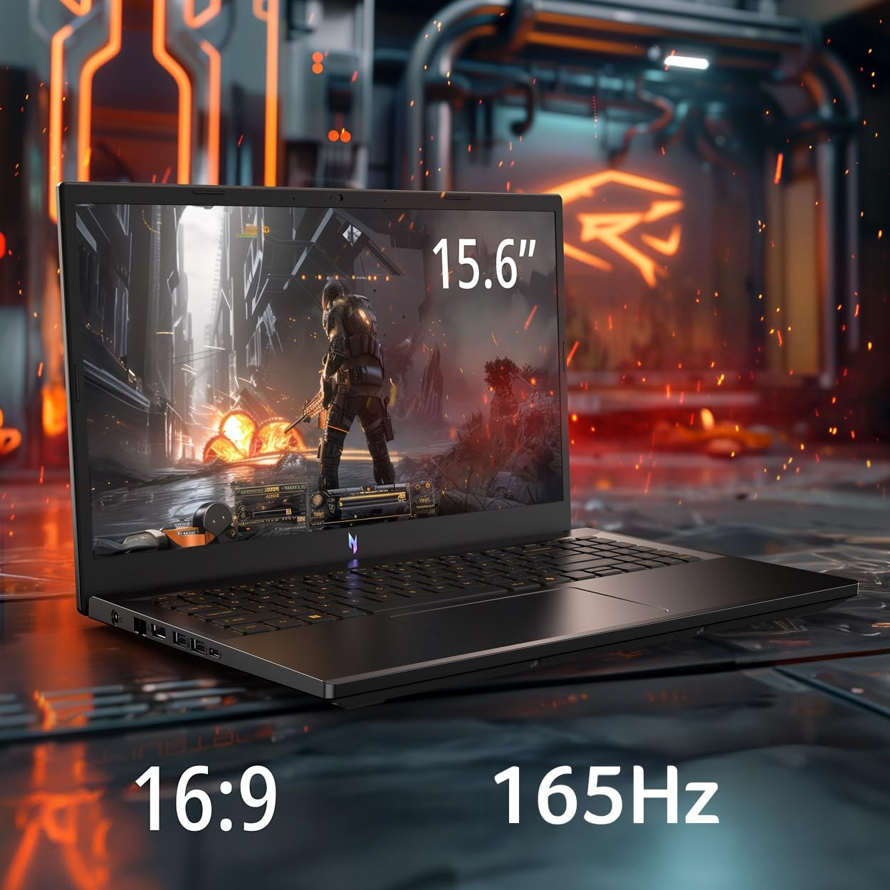 Acer Nitro V Gaming Laptop | Procesador Intel Core i9-13900H | GPU para portátil NVIDIA GeForce RTX 5060 | visualización FHD IPS de 15.6 Pulgadas | 16 GB DDR4 | SSD Gen 4 de 1 TB | Wi-Fi 6 | KB