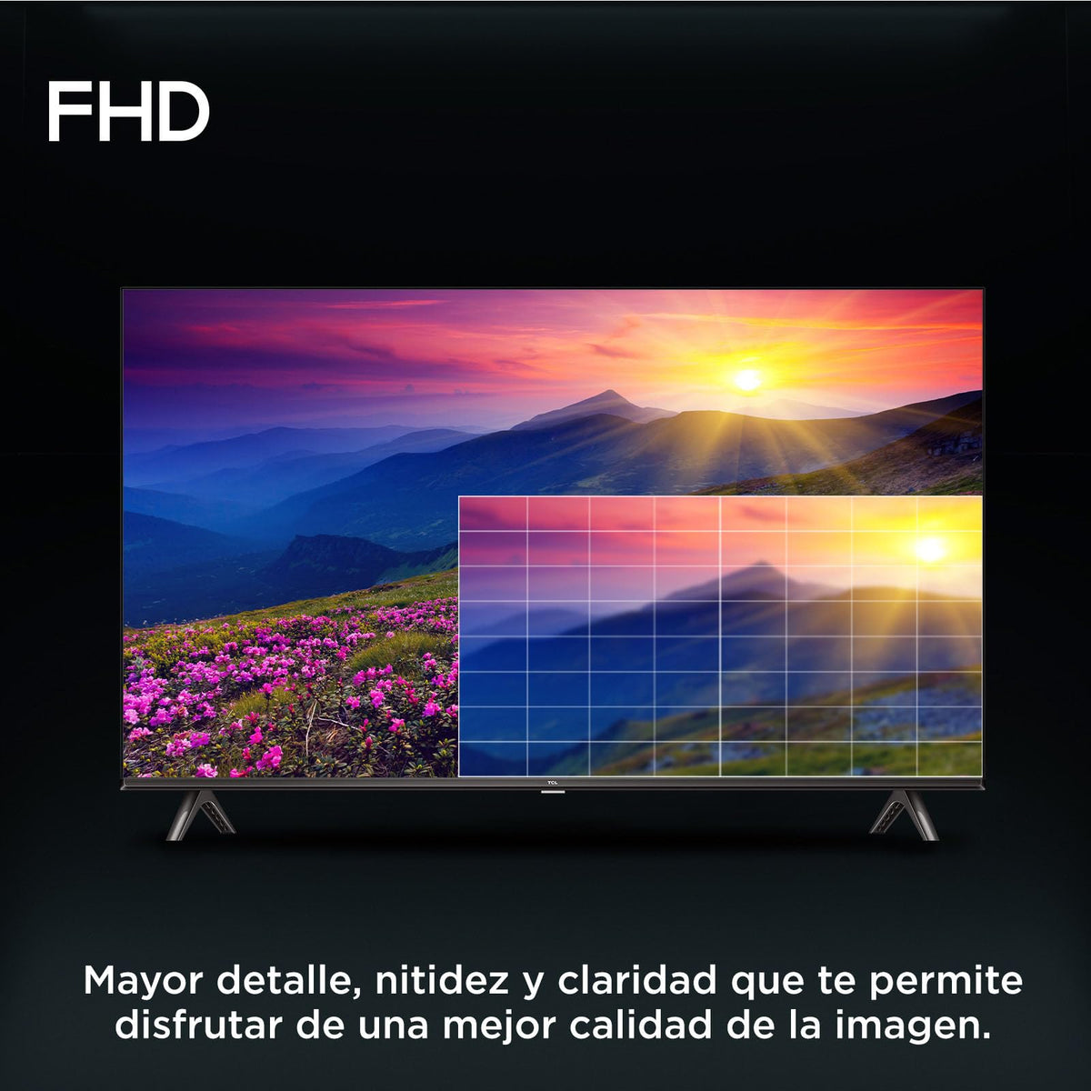 TCL Smart TV Pantalla 43" 43S350A Android TV FHD 2K Compatible con Alexa