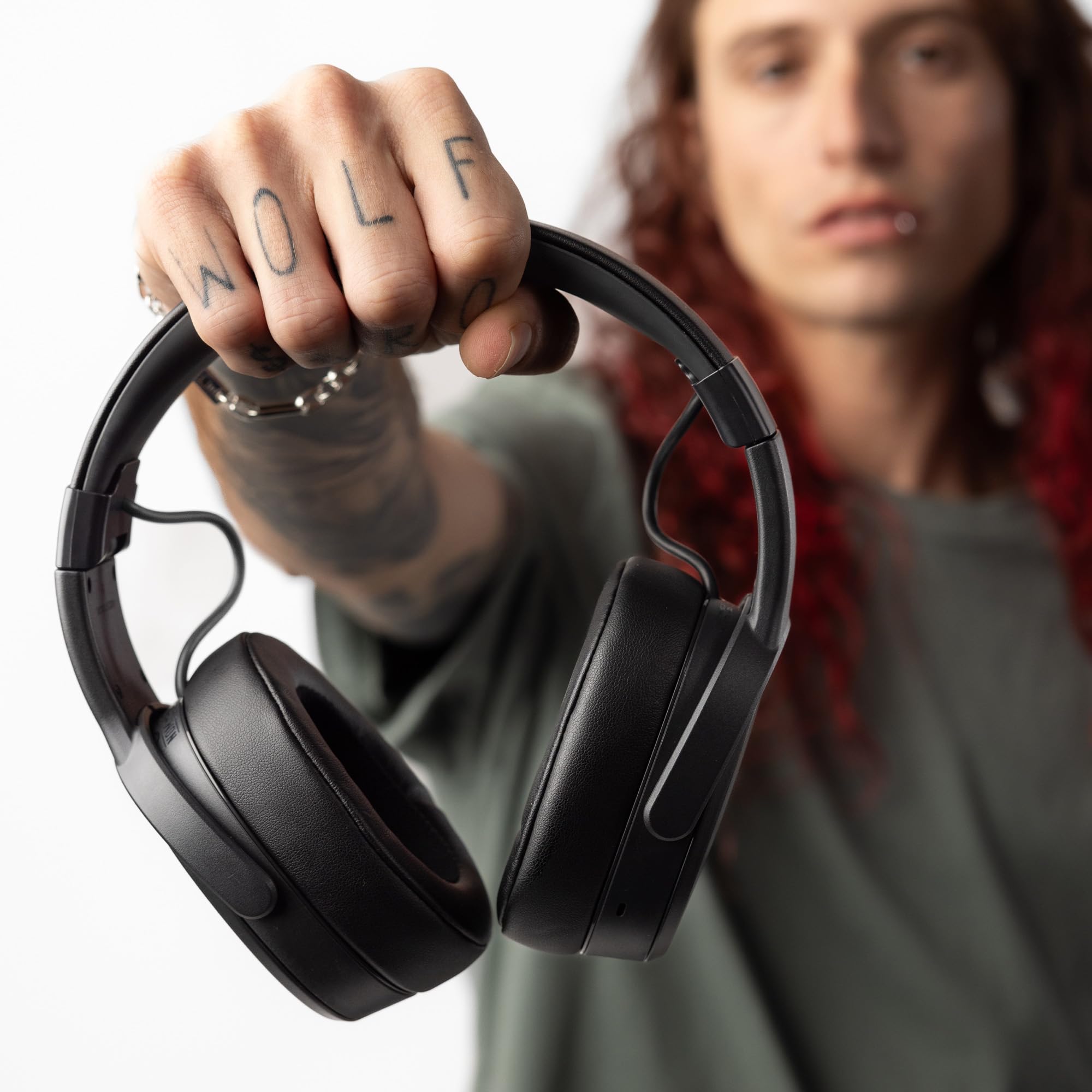 Skullcandy Audífonos Inalámbrico Crusher Wireless Negro Over Ear