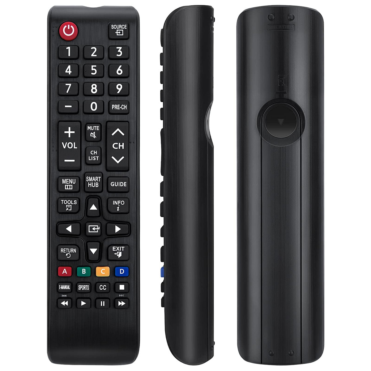 TOPOST Control Remoto Compatible con Samsung Smart TV BN59-01199F (Baterias no incluida)