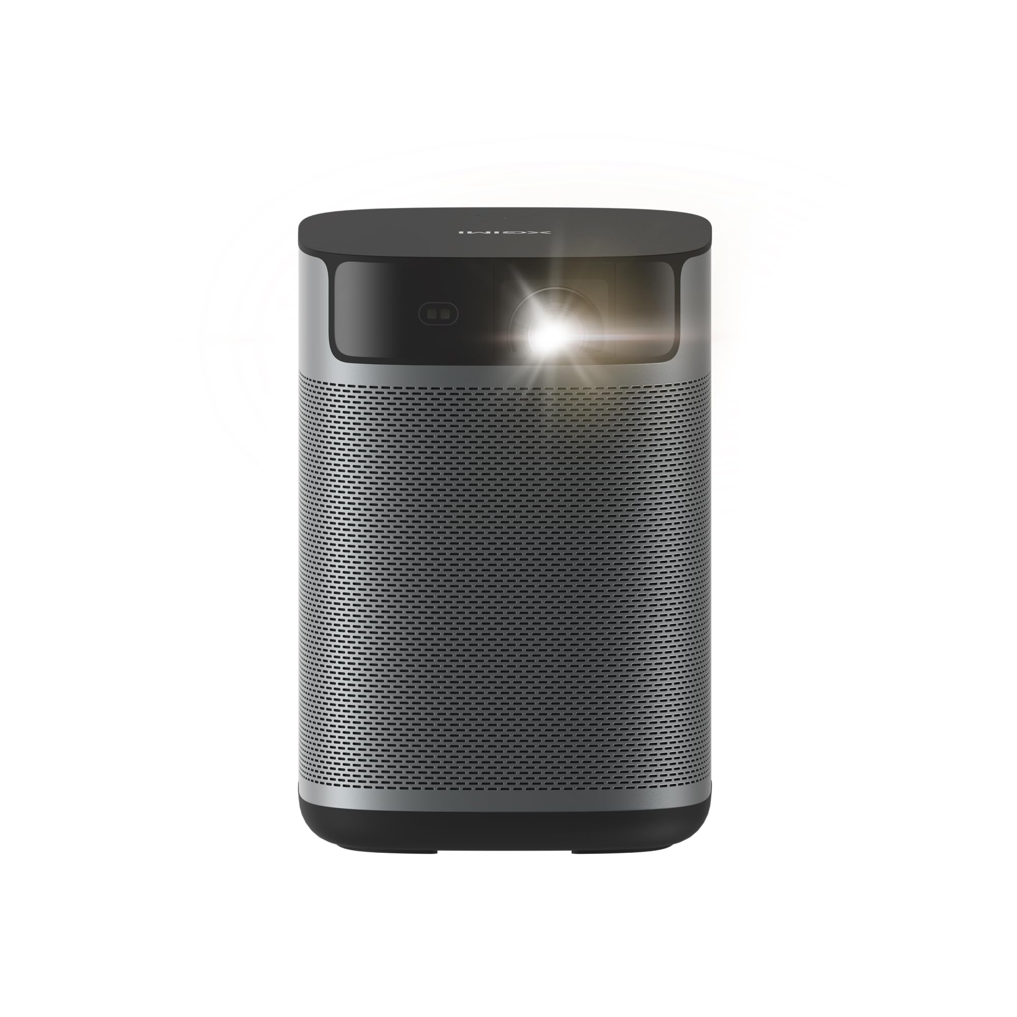 XGIMI MoGo 2 Pro (Nuevo) Proyector Portátil 1080P, Google TV con Netflix con licencia, con WiFi y Bluetooth, 430 lúmenes ISO, altavoces 2X8W, admite 4K, enfoque automático, evita objetos, adaptación