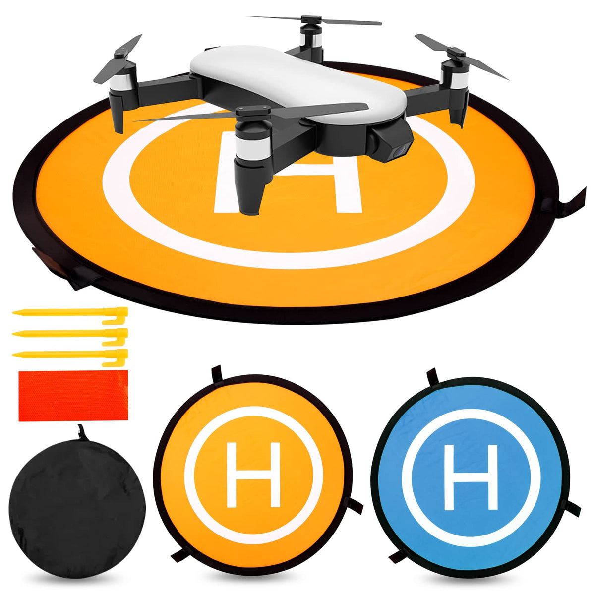 NUSKON Plataforma de Aterrizaje Universal para Drones, Accesorios para El Aterrizaje de Drones