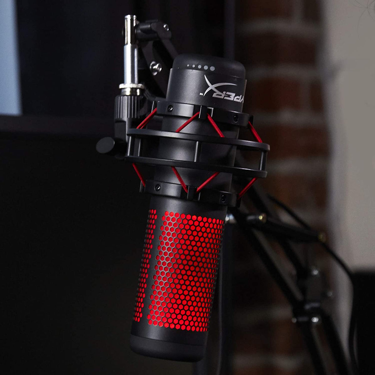 HyperX QuadCast - Micrófono de condensador (Reacondicionado)