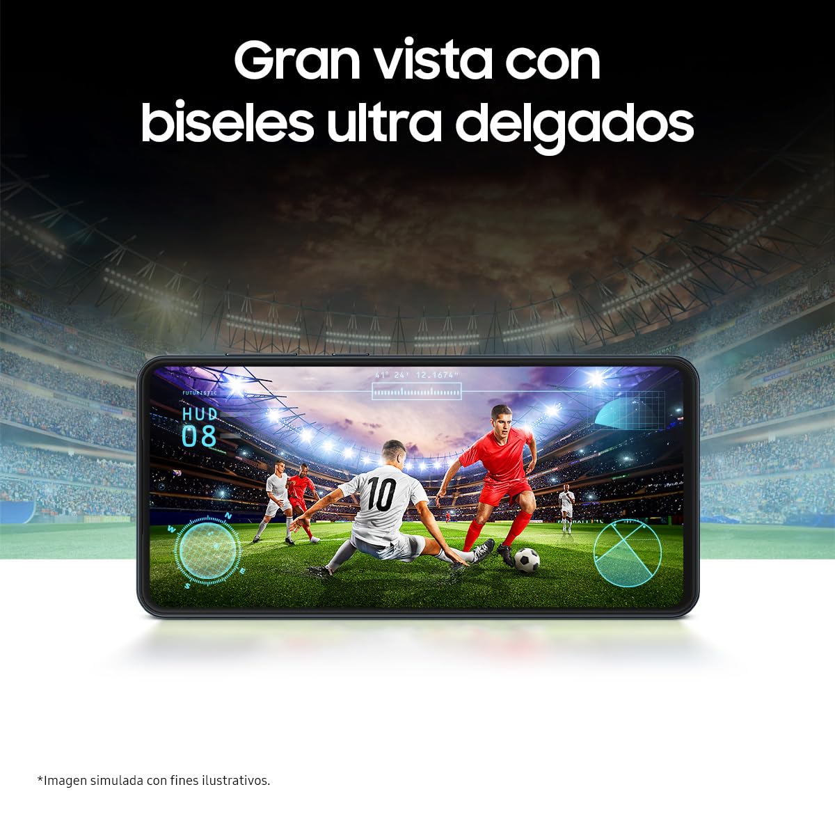 SAMSUNG Celular Galaxy M55 5G Verde 8GB RAM 128GB, Nacional con Garantía