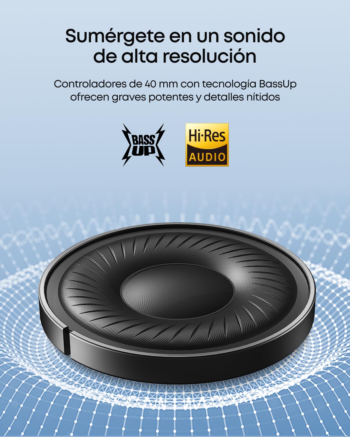 Soundcore by Anker Q20i Audífonos Inalámbricos Diadema - Negro