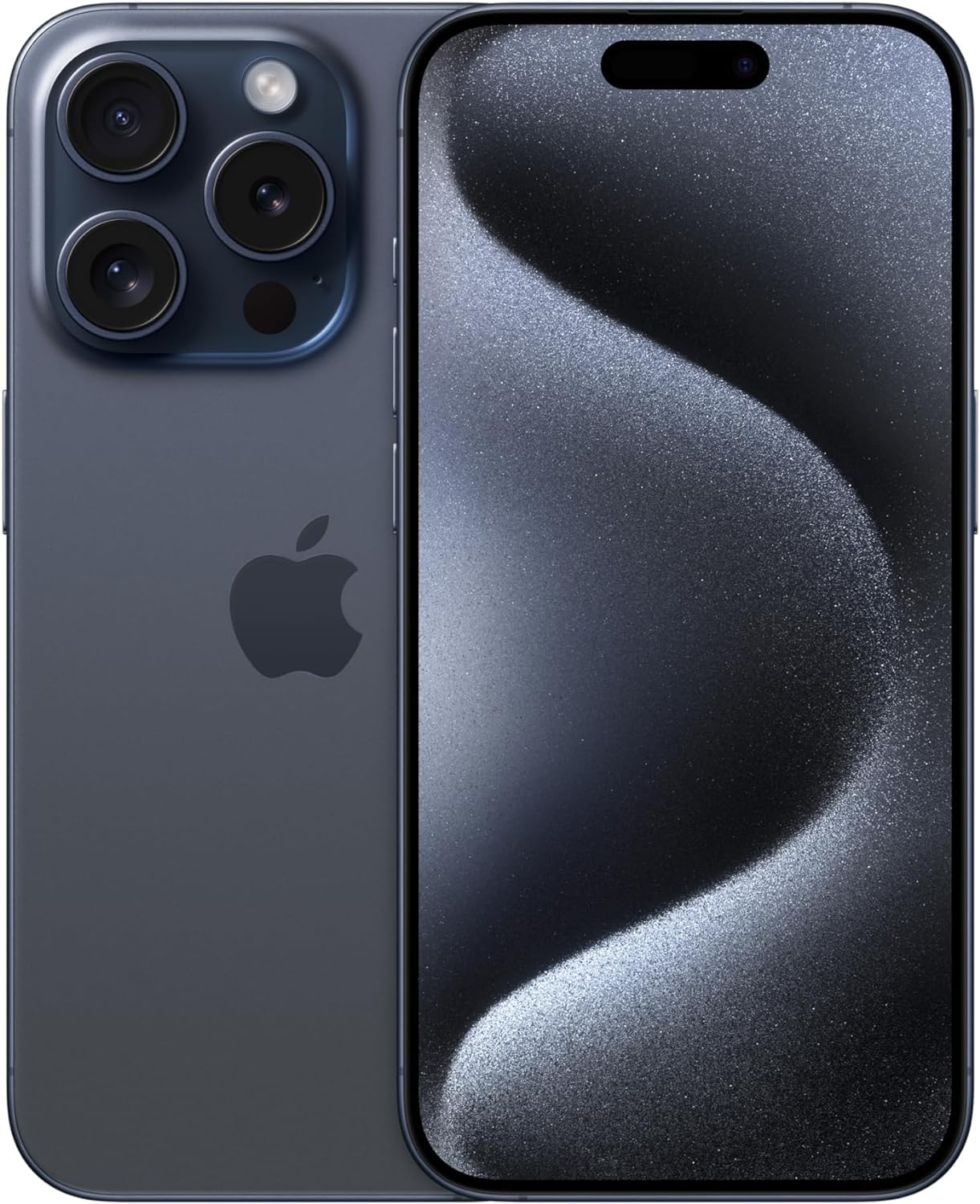 Apple iPhone 15 Pro MAX 256GB Titanio Azul Desbloqueado (Reacondicionado) Esim