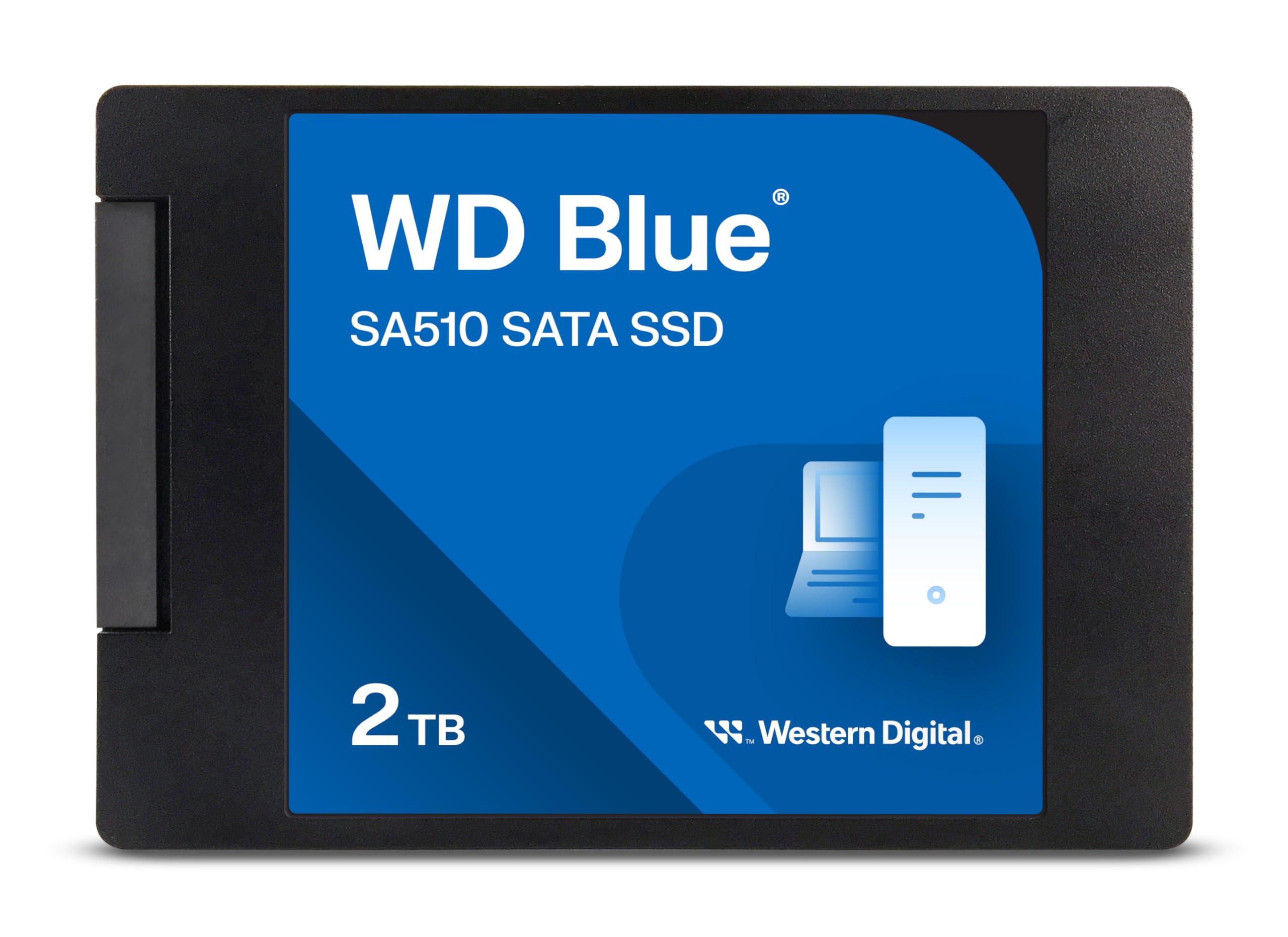 Western Digital Unidad de Estado Sólido Interna Sata WD Sa510 SSD - Sata III 6 GB/S, 2,5"/7 mm, hasta 560 MB/S - Wds200T3B0A 2Tb Azul