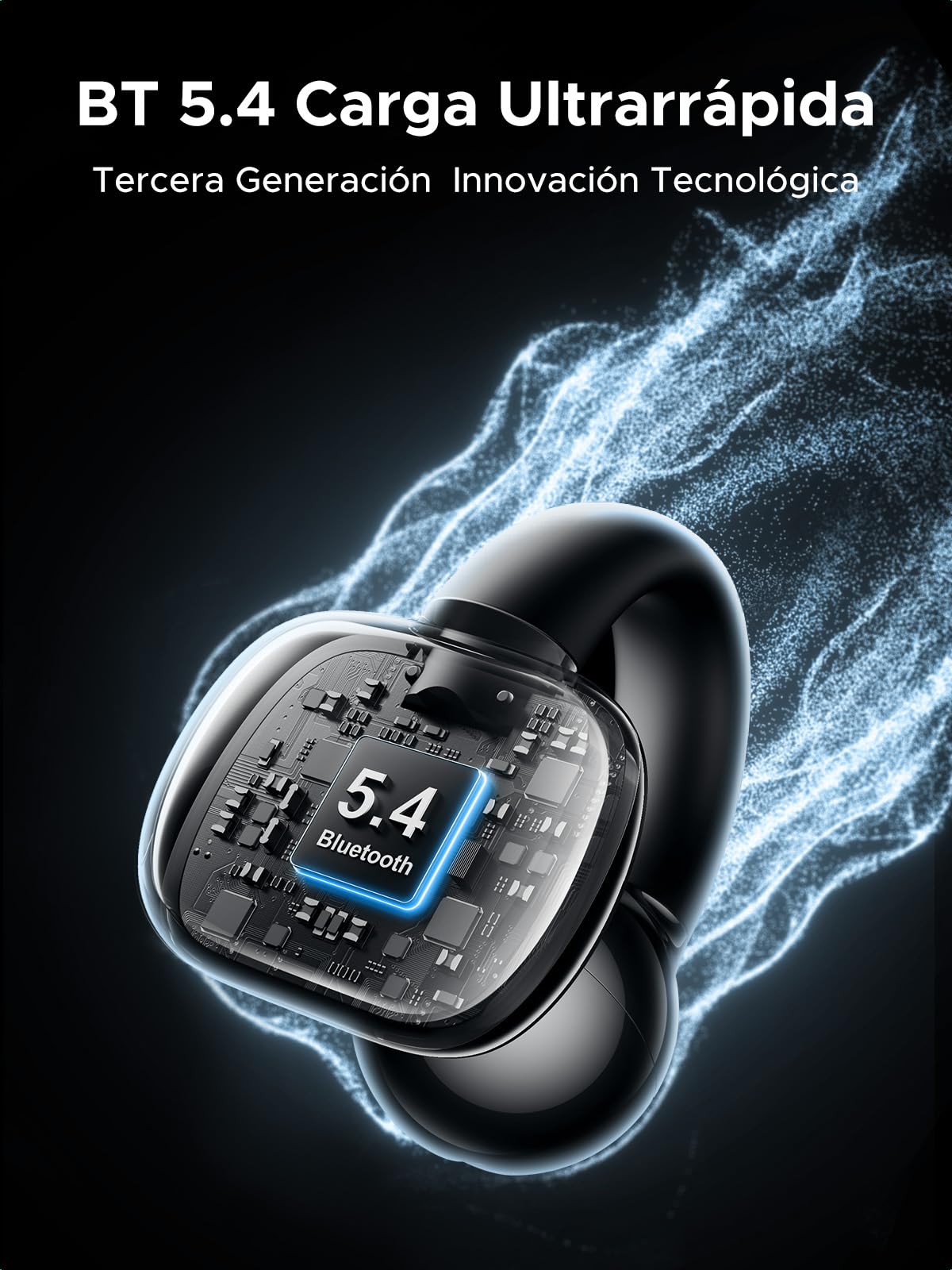 UGREEN Audífonos Inalámbricos Bluetooth 5.4 30 Horas,12mm Diafragma con ENC