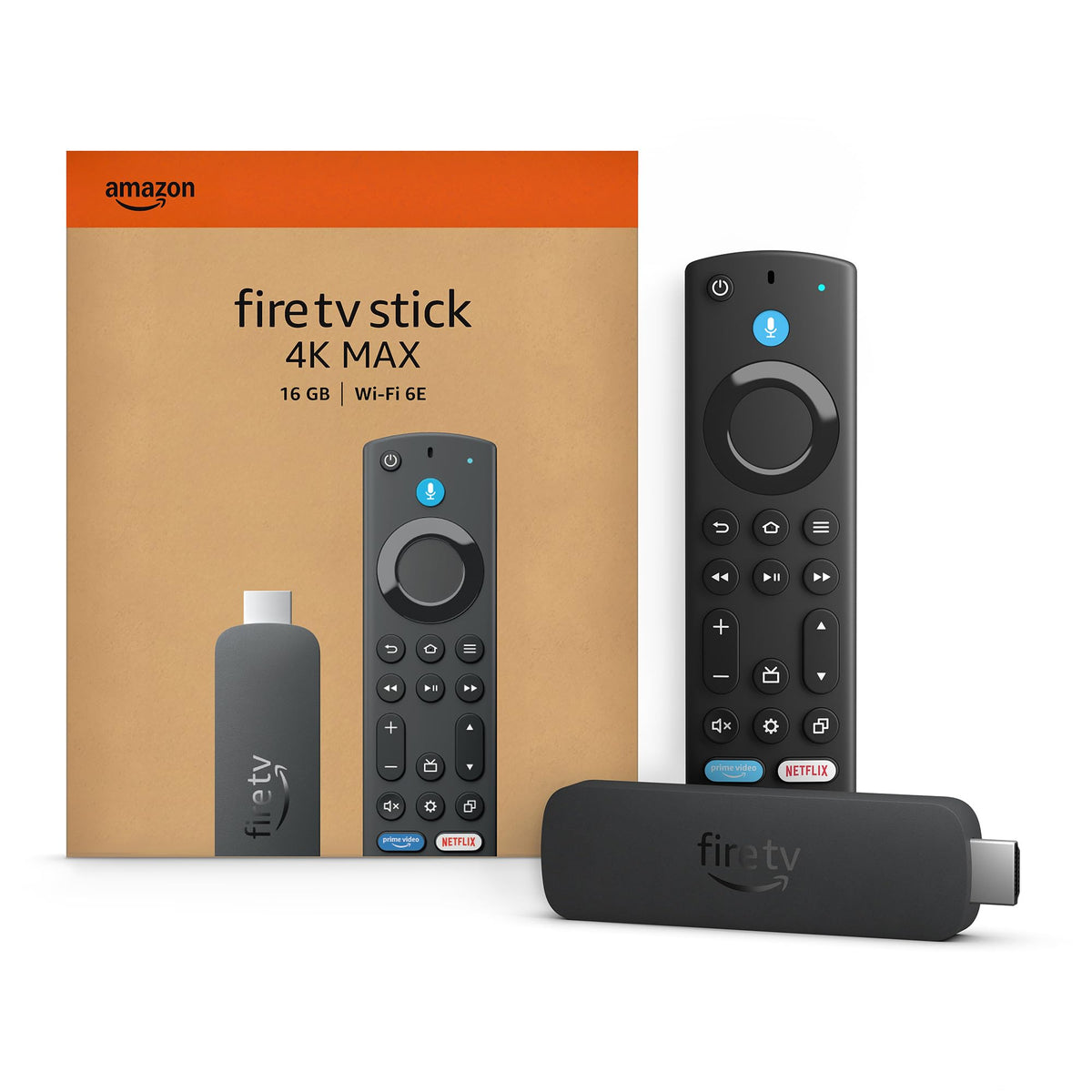 Amazon Fire TV Stick 4K Max (modelo más reciente), compatible con Wi-Fi 6E, fondo ambiental