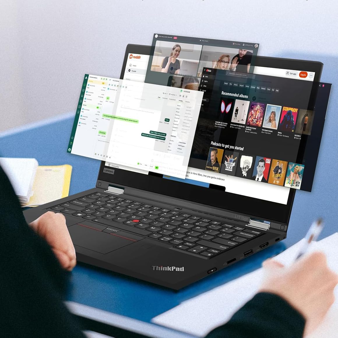 Lenovo Thinkpad L13 Gen1 - computadora portátil para negocios y estudiantes, 13.3 pulgadas Didsplay Notebook PC, procesador Core i5-10210 de 1.6 GHz, 8 GB DDR4 RAM, 256 GB SSD, cámara web, ventana 11