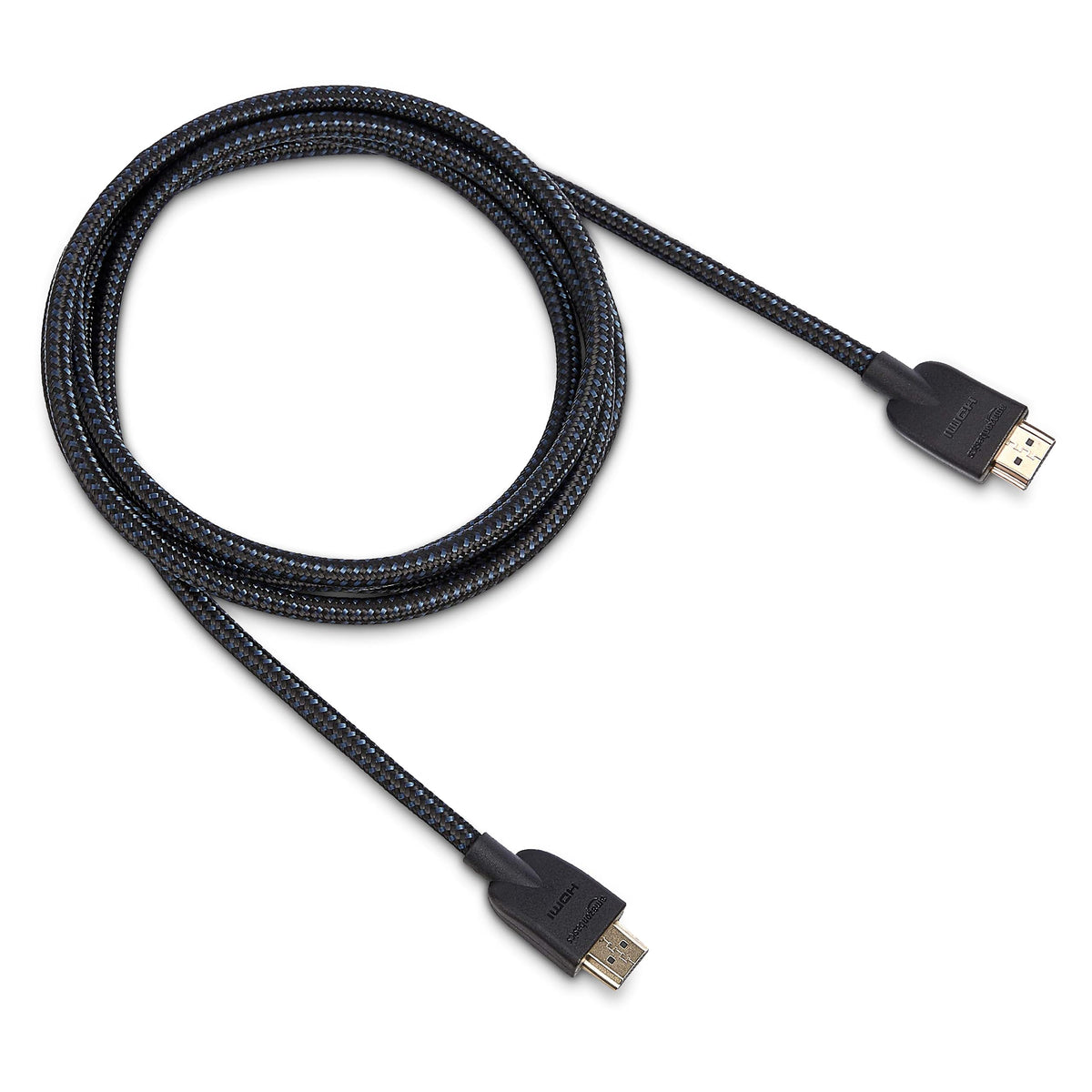 Amazon Basics - Cable HDMI de alta velocidad (18 Gbps, 4 K/60 Hz), 6 pies, trenzado de nailon