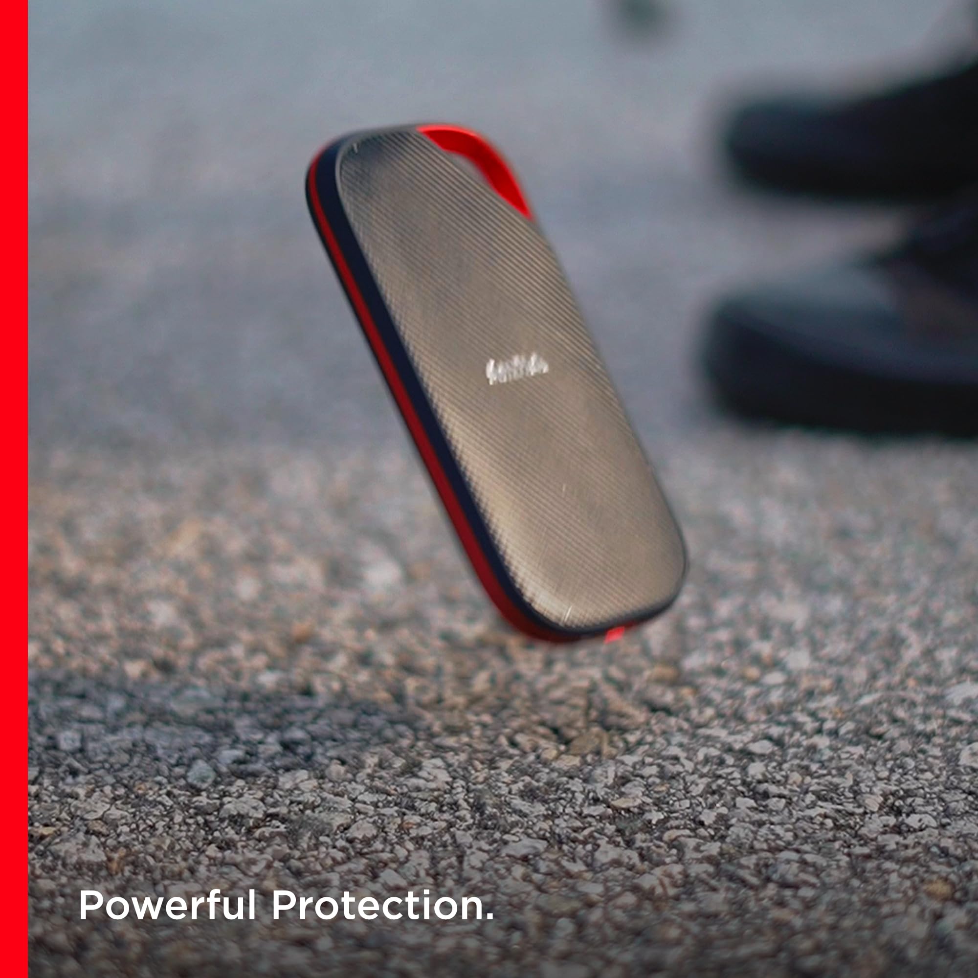 SanDisk - SSD portátil Extreme Pro de 4 TB con USB4, hasta 3800 MB/s de Lectura y 3700 MB/s de Escritura, USB-C, USB 3.2, Compatible con Versiones anteriores, IP65 Resistencia al Agua y al Polvo -