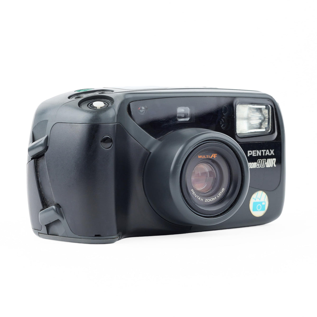 Pentax IQ Zoom 90WR - Cámara de película compacta de 35 mm P&S (renovada)