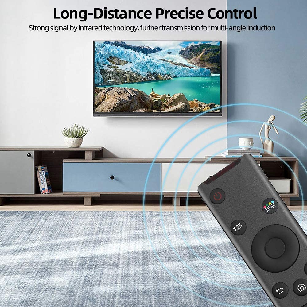 TOPOST Control Remoto Compatible con Samsung Smart TV BN59-01259B (Baterias no incluida)