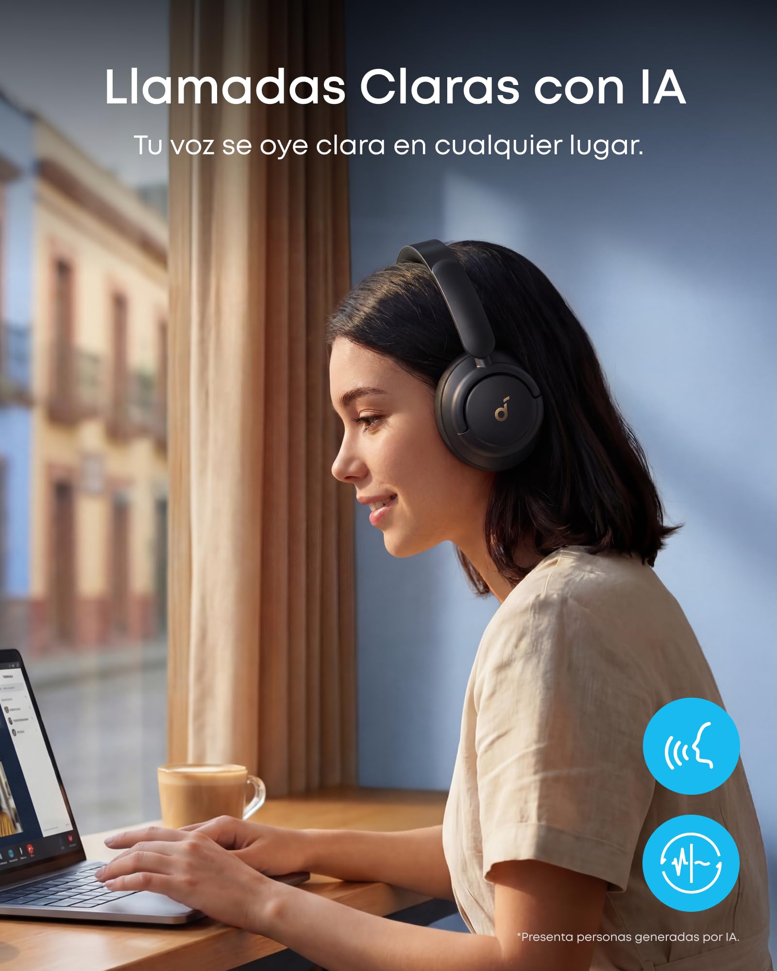 Soundcore by Anker Life Q30 Audífonos Inalámbricos Diadema - Negro