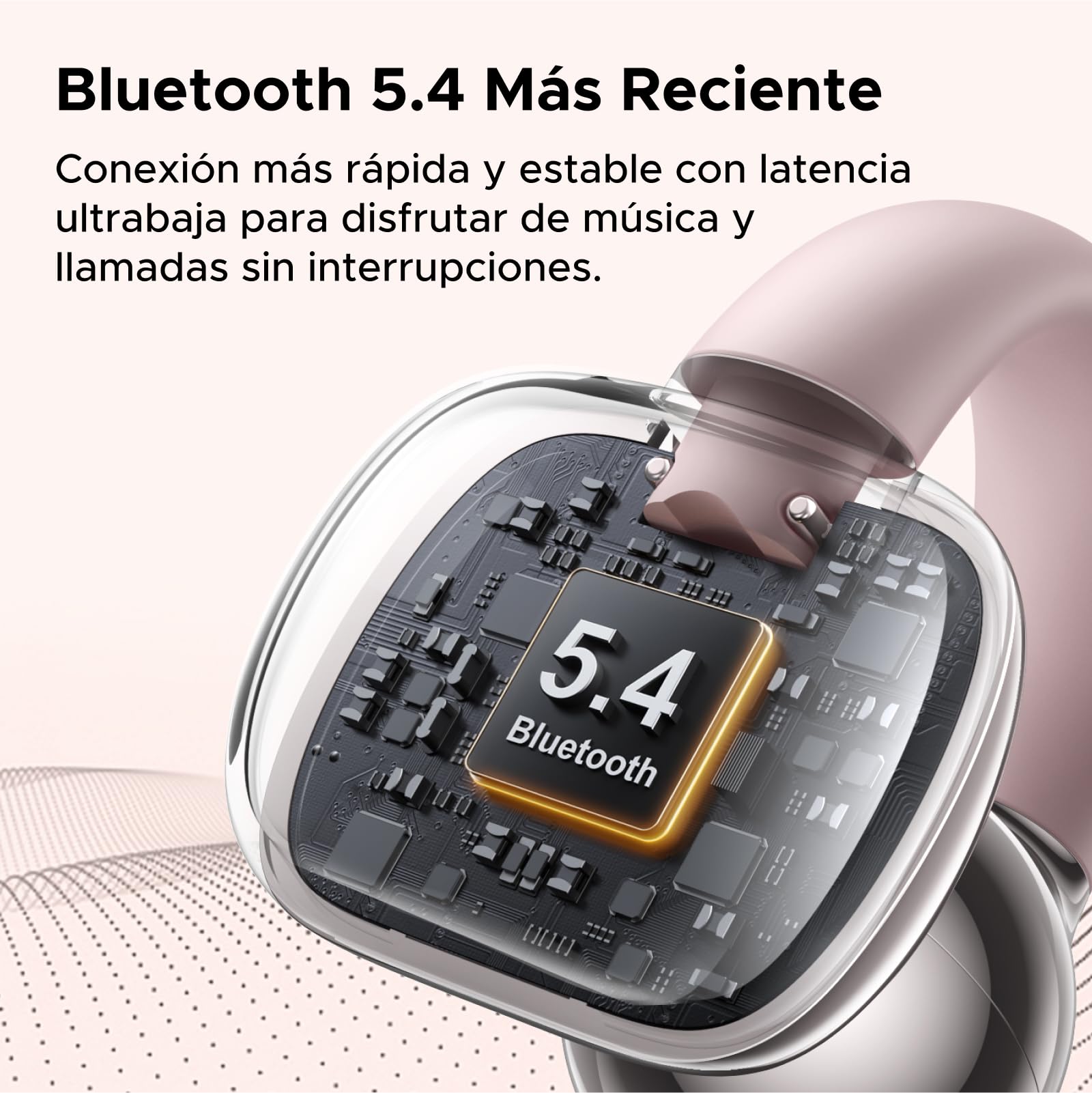 UGREEN Audífonos Inalámbricos Bluetooth 5.4 30 Horas,12mm Diafragma con ENC