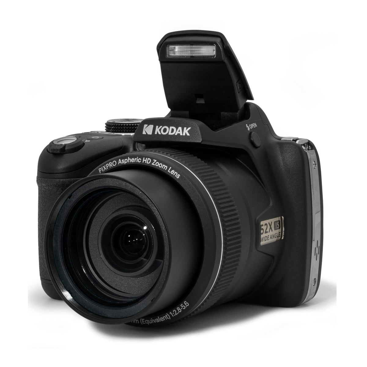 Kodak PIXPRO Astro Zoom AZ528-BK Cámara digital de 16 MP con zoom óptico de 52x lente gran angular de 24 mm de 6 fps de disparo de ráfagas de 1080P Full HD Video Wi-Fi conectividad y una visualización