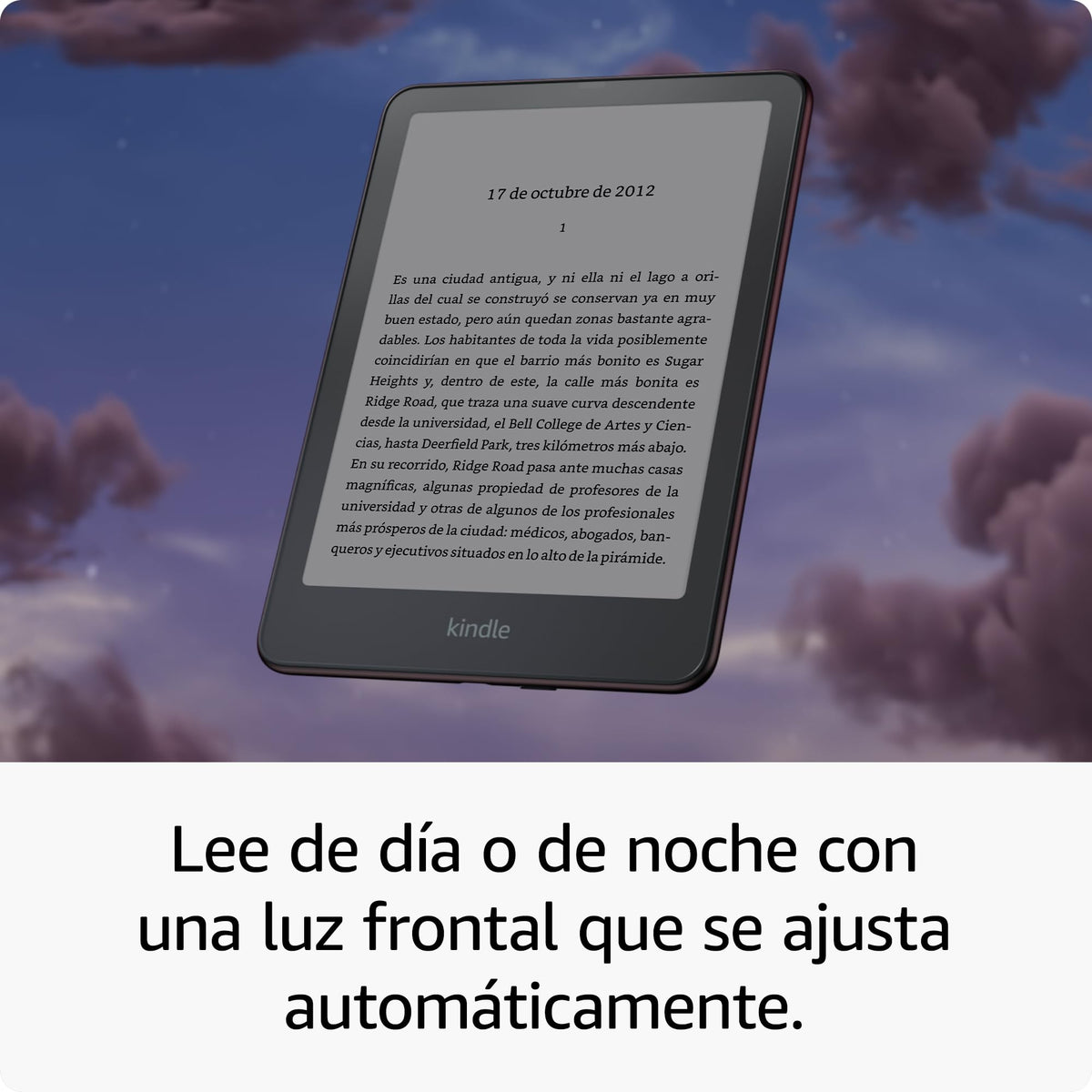 Amazon Kindle Paperwhite Signature Edition 32 GB (modelo más reciente) nuestro Kindle más rápido con una luz frontal que se ajusta automáticamente y semanas de duración de la batería. Carbón metálico