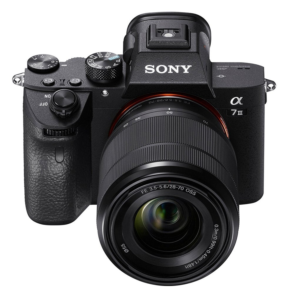 Sony ILCE-7M3K Cámara Alpha con Sensor de Imagen Full-Frame 35 mm + Lente de Zoom 28-70 mm