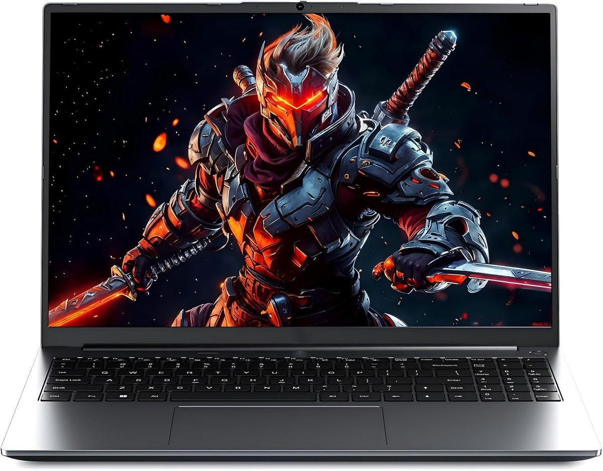 Laptop Gamer 16" 16:10,Ryzen 7 H255 (Zen 4) hasta 4.9GHz, Radeon 780M Gráficos, 24GB DDR5 RAM 512GB SSD Extensiones 4TB, WiFi 6, USB-C, Teclado Español Retroiluminado, Carcasa de Metal,Win11Pro Laptop