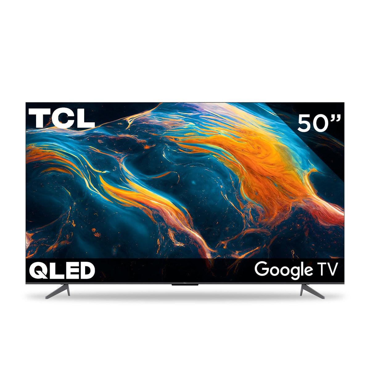 TCL Smart TV Pantalla 50" 50Q650G Google TV QLED Compatible con Alexa