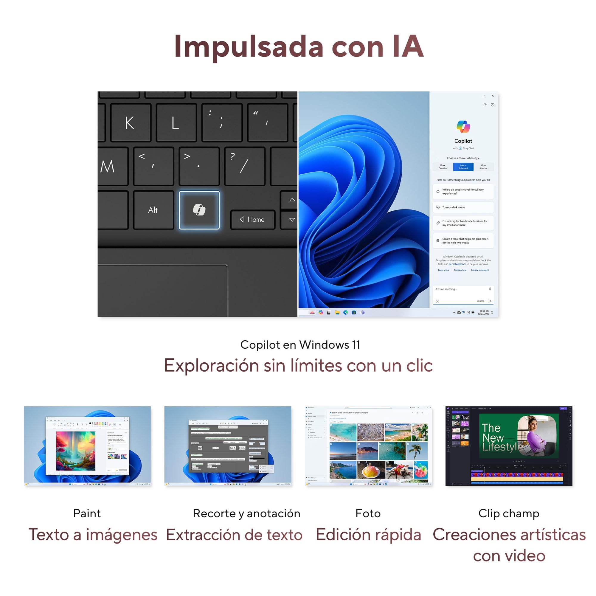 ASUS Zenbook 14 OLED/Ryzen AI 5 340/50 Tops/ 16GB - 512 GB SSD/Reconocimiento Facial/Cargador USB-C + Incluye Funda/Teclado en español (Garantia y Servicio con la Marca en Mexico)