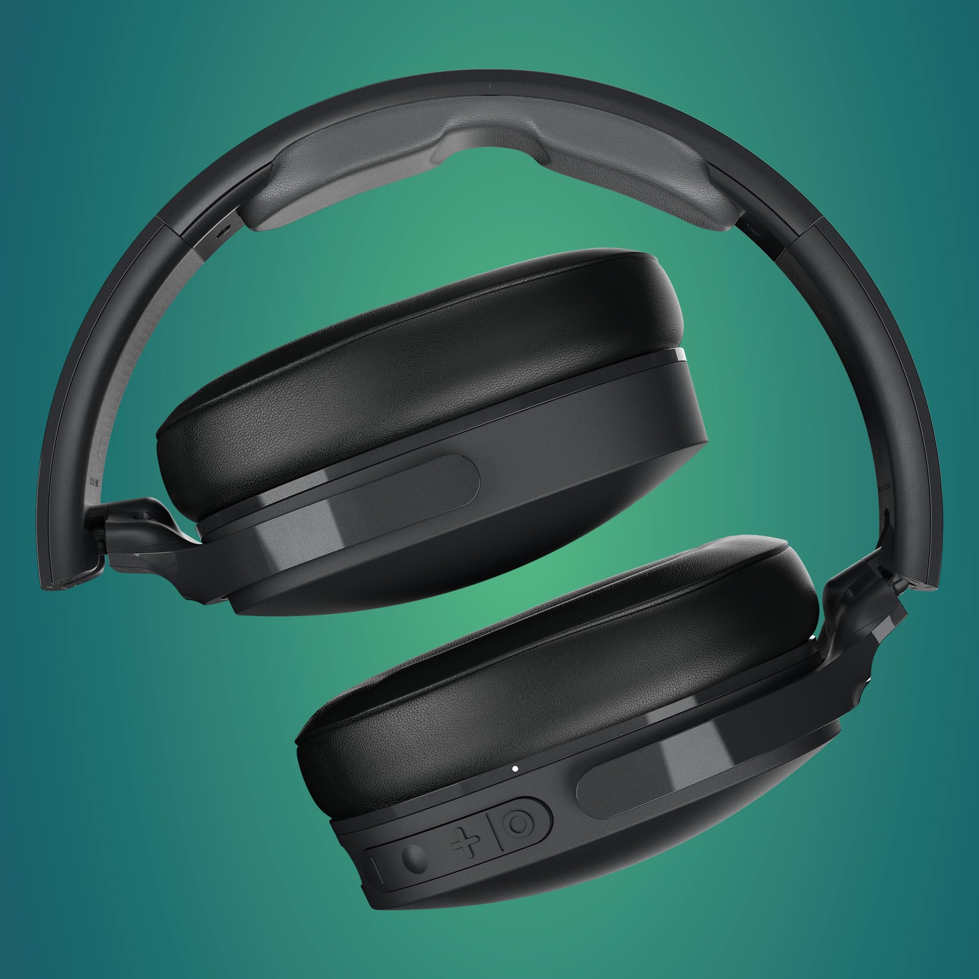 Skullcandy Hesh ANC Cascos Over-Ear Inalámbricos con Cancelación de Ruido, 22 h de Autonomía, Micrófono, Compatibles con iPhone Android y Dispositivos Bluetooth, Negro