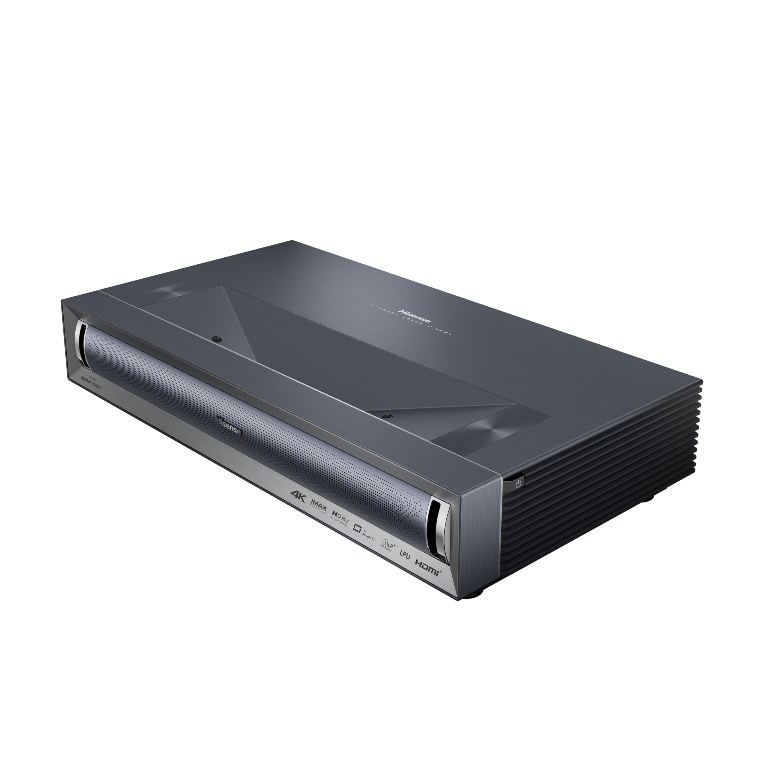 Hisense PX3-PRO Proyector láser triChroma de 80 a 150 pulgadas, proyector láser 4K UHD de cine en casa, proyector Google TV, 3000 lúmenes, HSR240, 3D Ready, IMAX mejorado, Alexa incorporado y diseñado
