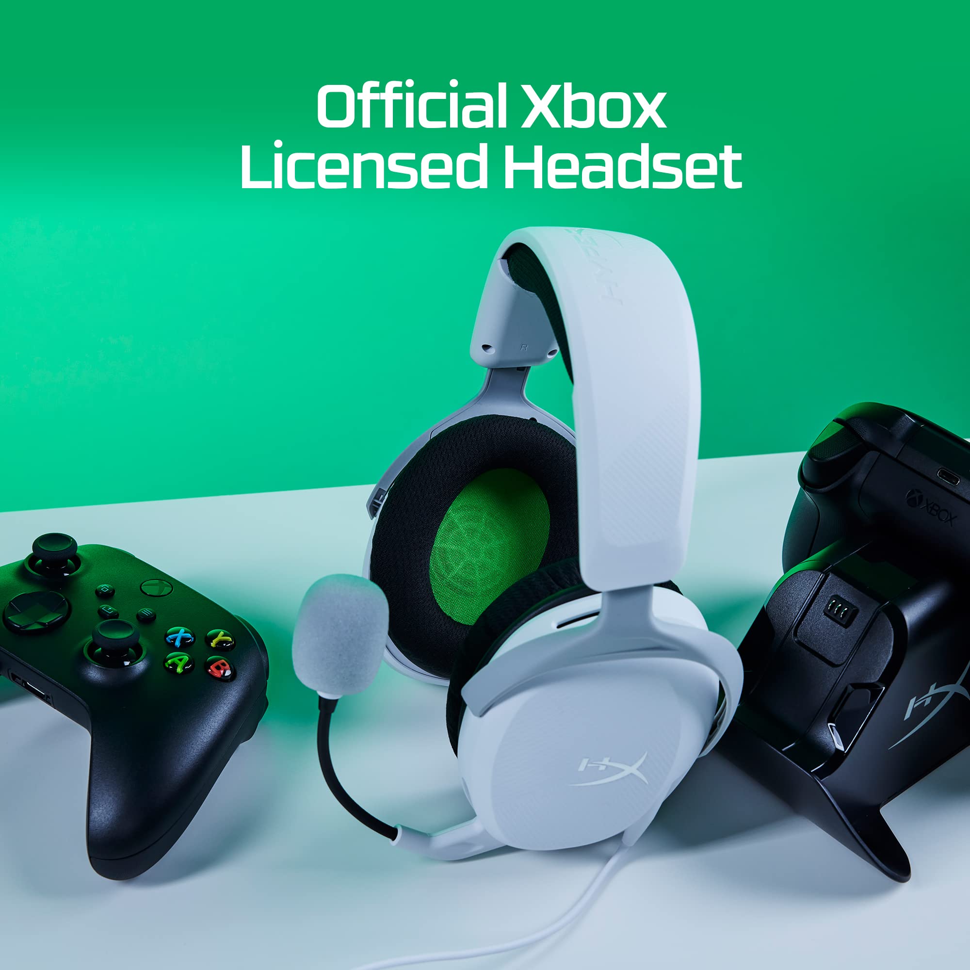 HyperX CloudX Stinger 2 Core Negro - Audífonos supraaurales livianos con micrófono para Xbox - Series S, X - One