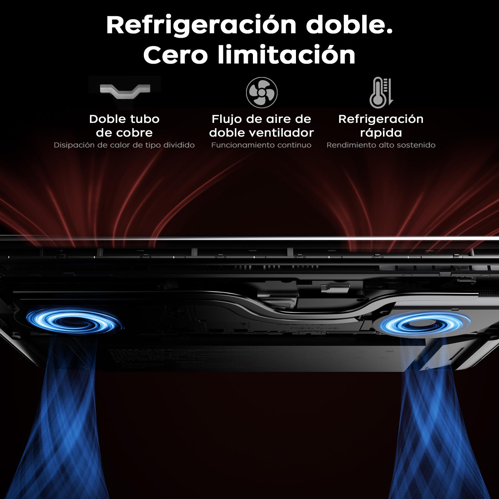 ACEMAGIC Laptop Gamer 16 Pulgadas | Procesador AMD Ryzen 7 H255 Gráficos Radeon 780M 16GB DDR5 RAM 512GB SSD NVMe | WiFi 6 | Teclado Retroiluminado| para Juegos y Trabajo Creativo