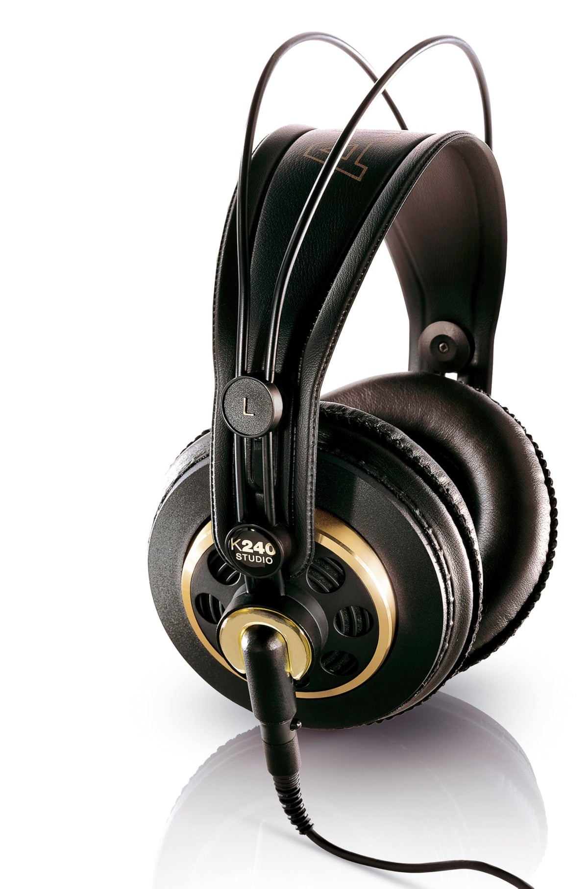 AKG K240 Studio - Semi Open - Auriculares profesionales, 6.00 x 9.20 x 6.00 pulgadas, negro