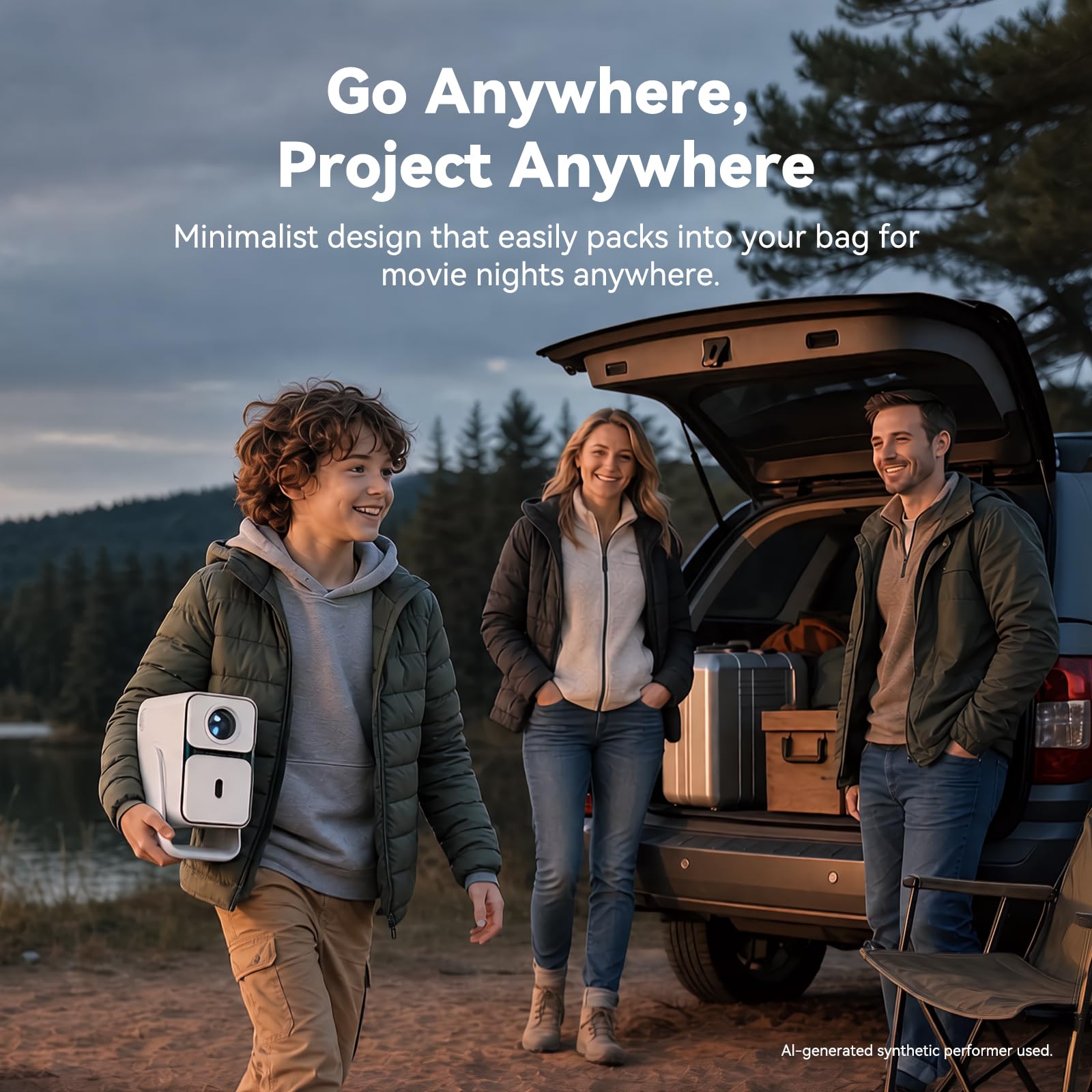 Wanbo T2 Ultra Mini Proyector Portátil con WiFi y Bluetooth 2026