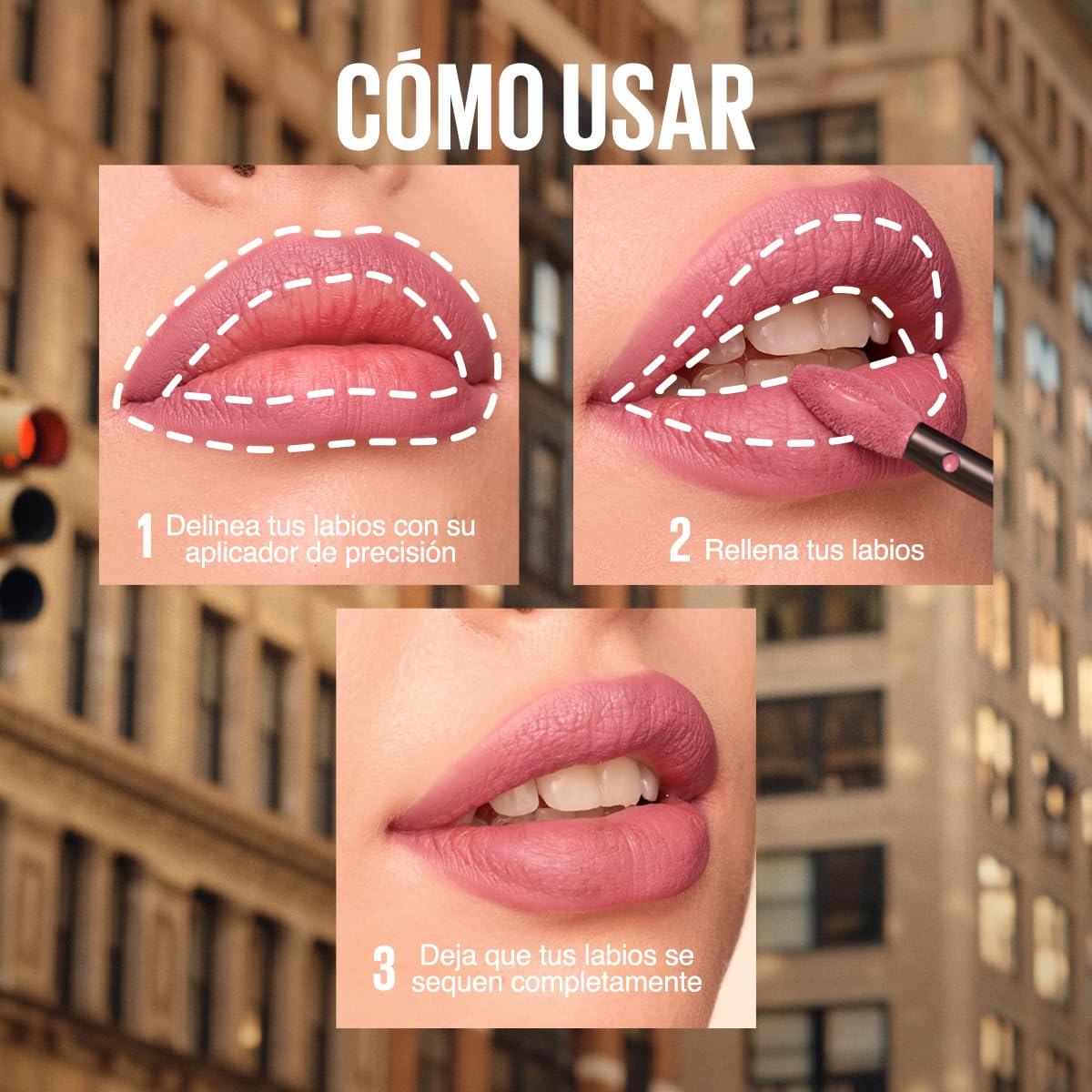 Maybelline SuperStay Matte Ink Labial Líquido, Larga Duración 16 Horas, Alta Pigmentación Sin Transferencia, Aplicador de Precisión en Flecha, 20 Pioneer, 5 ml