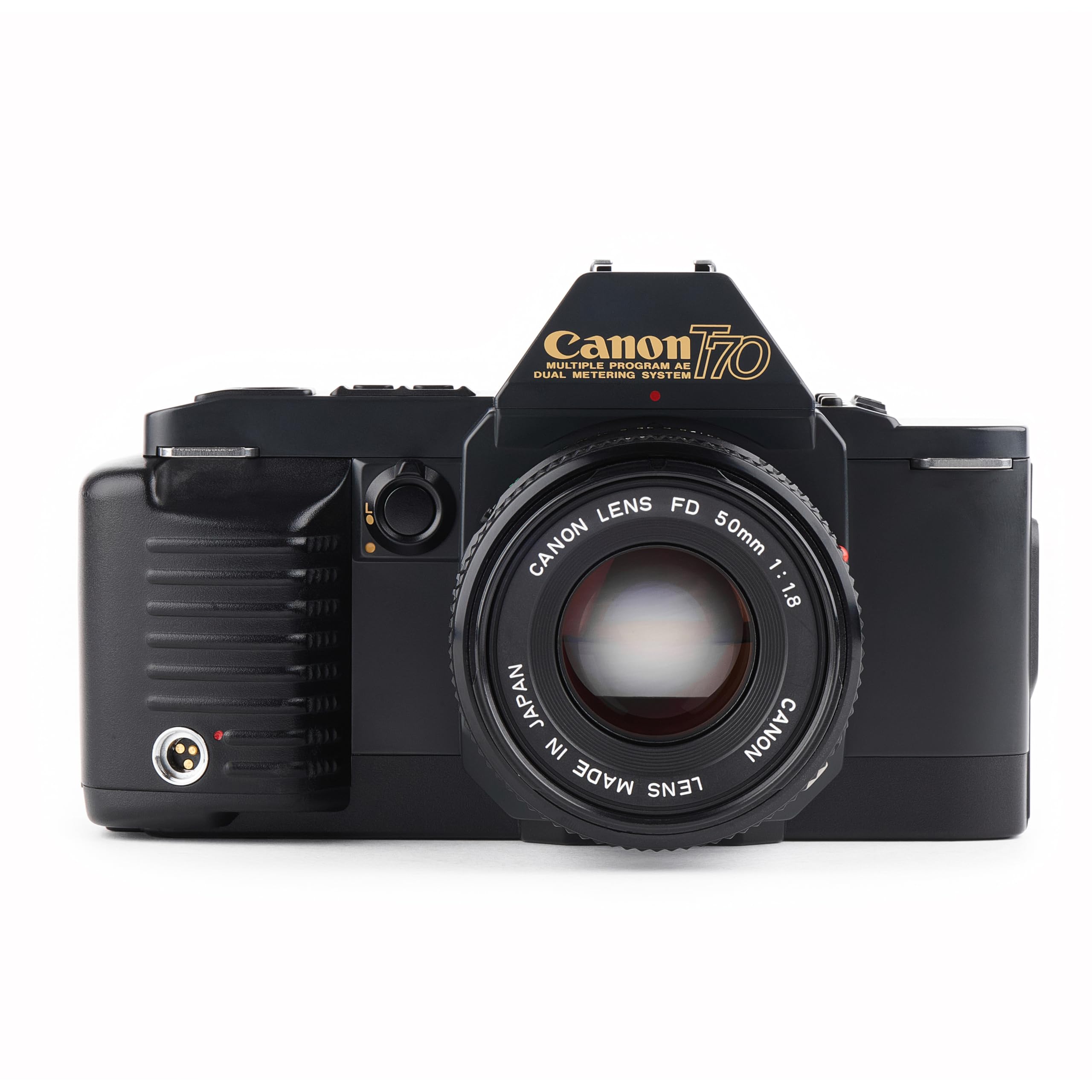 Canon T70 - Kit de cámara SLR de 35 mm con montura FD Zoom Lens Funciona con color y película B&W (reacondicionado)