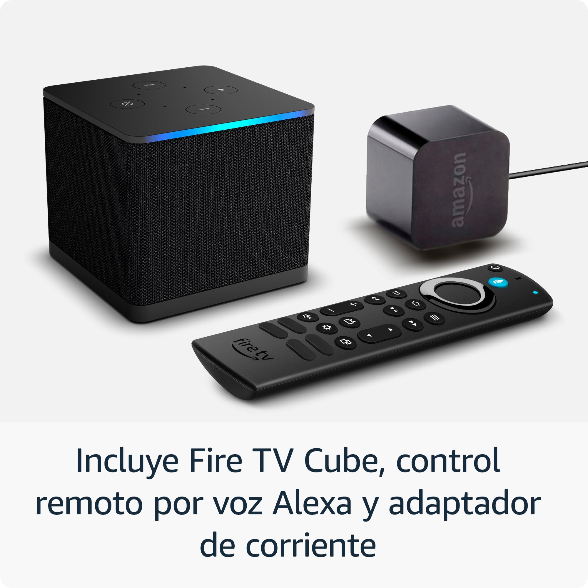 Fire TV Cube (modelo más reciente): Dispositivo de streaming controlado por voz con Alexa, Wi-Fi 6E y 4K Ultra HD