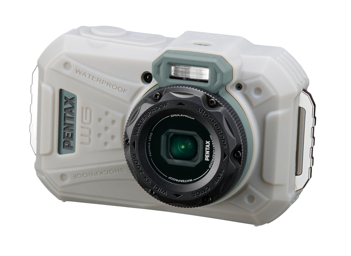 PENTAX WG-1000 - Cámara compacta digital resistente al agua, diseñada para fotografías informales al aire última intervensión y subacuáticas, impermeable hasta una profundidad de 15 metros, para hasta