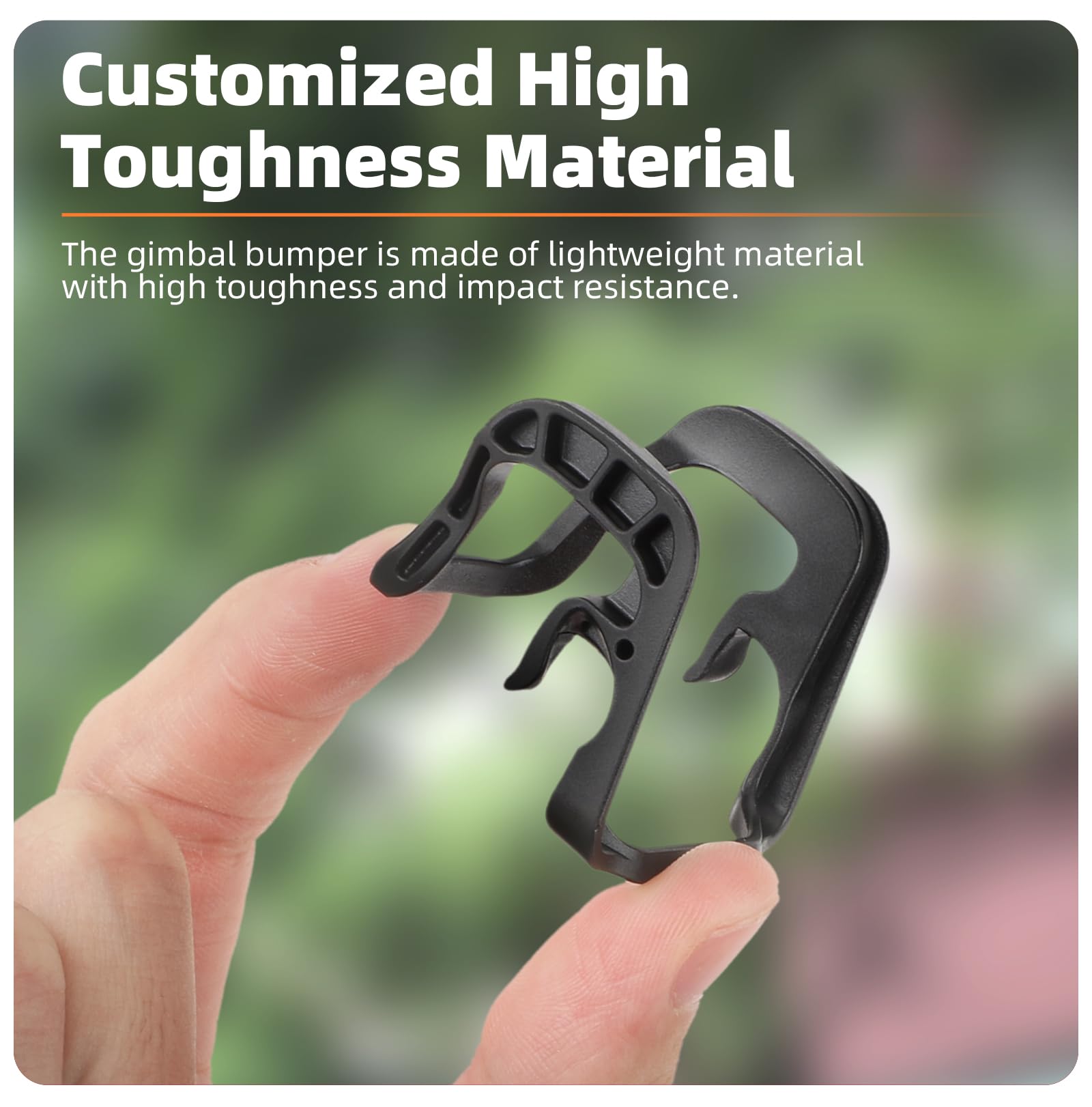 BeisDirect - Protector de cardán para DJI Neo Drone, protector de cardán de barra protectora, protector de lente de cámara, protector de lente de parachoques para DJI Neo Accesorios (naranja)