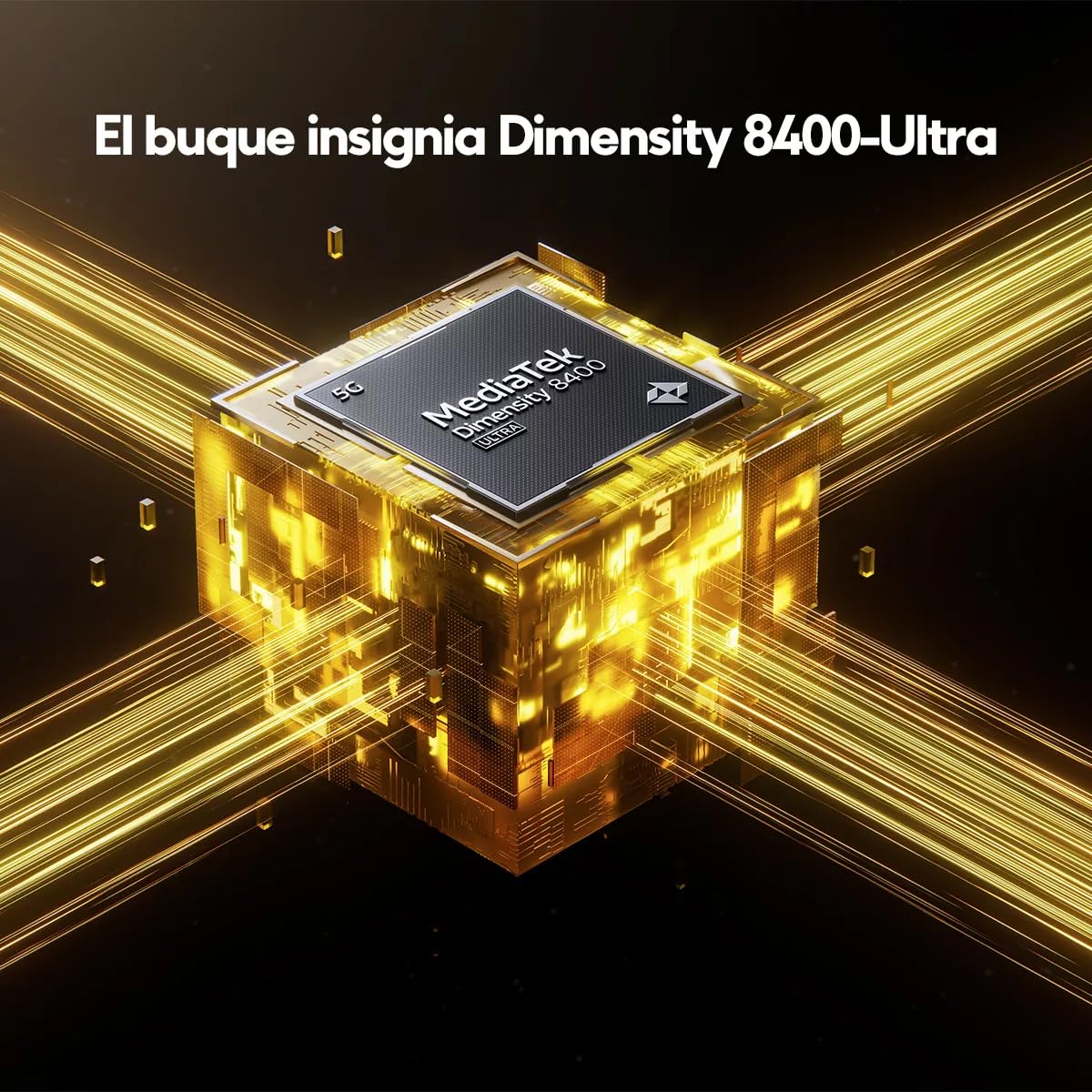 XIAOMI Teléfono Celular Poco X7 Pro 5G NFC Pantalla AMOLED CrystalRes 1.5K 120Hz Buque Insignia Dimensity 8400-Ultra 90W HyperCharge (Negro, 8GB+256GB)