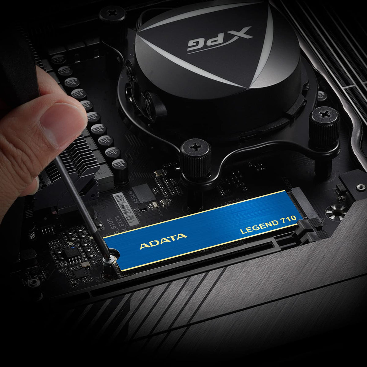 ADATA SSD Legend 710 2TB PCIe Gen3 x4 M.2 NVMe 2100MB/S1.3 2280 ALEG-710-2TCS