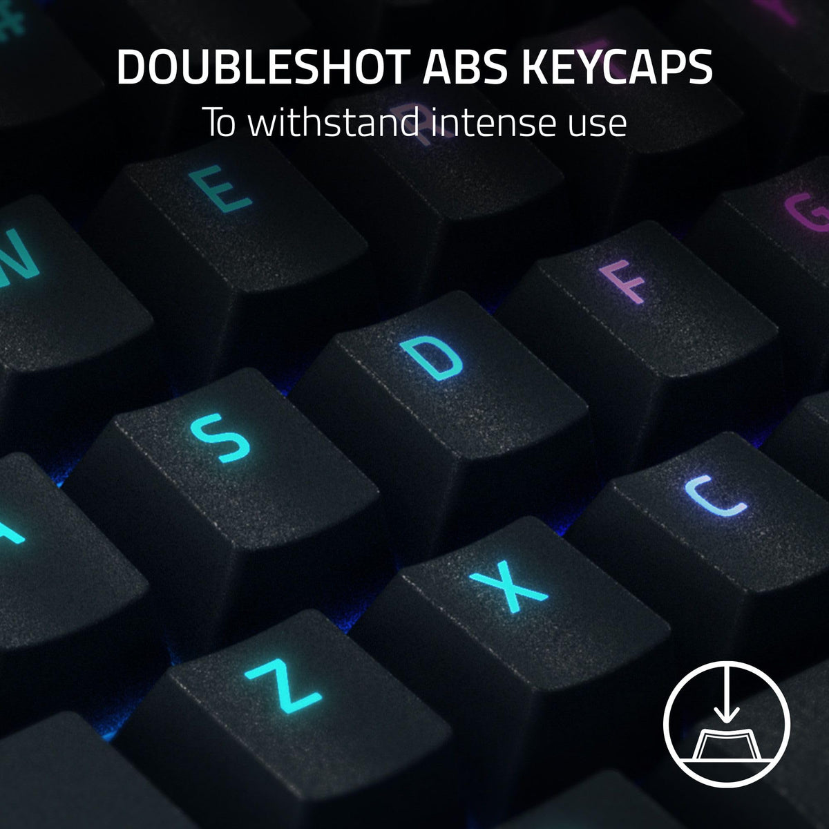 Teclado mecánico Razer BlackWidow V4 para juegos: interruptores verdes táctiles y clic, Chroma RGB, 6 teclas macro dedicadas, reposamuñecas magnéticas, rodillo multifunción y teclas multimedia