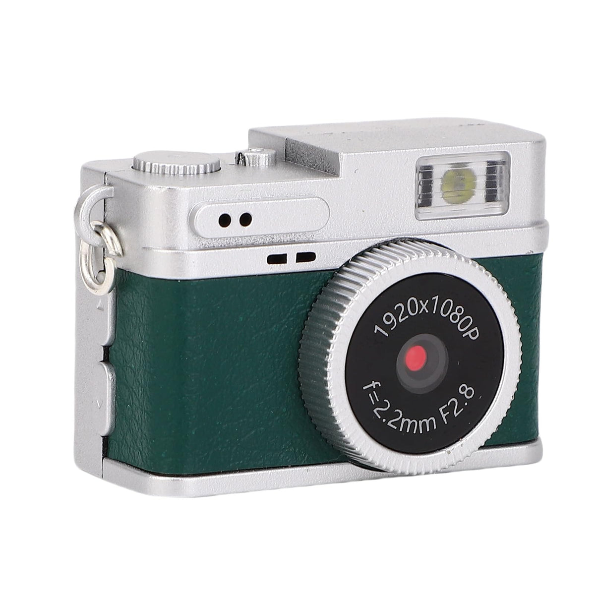 BTSEURY Small Digital Camera, 1080p 20mp 0.96 Pulgadas de Videocomplía de Video de Llavero Pequeño, Cámara Digital para Tomar Fotos en Bicicleta de Montaña (Verde)