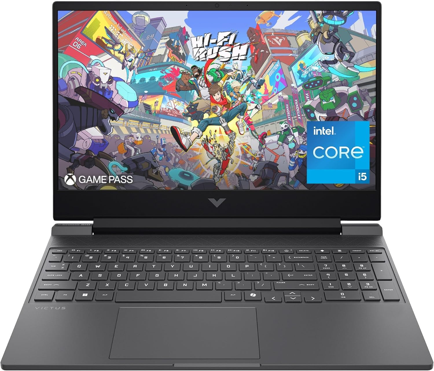 Laptop HP Victus Gaming 15.6" Core i5 8GB 512GB Plata 15-fa2013dx