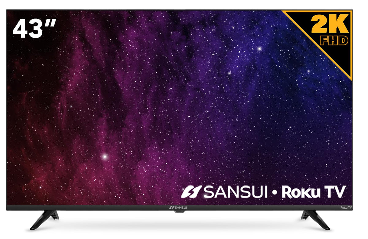 SANSUI Smart TV Roku TV Compatible con Alexa 2023 (43" Full HD)