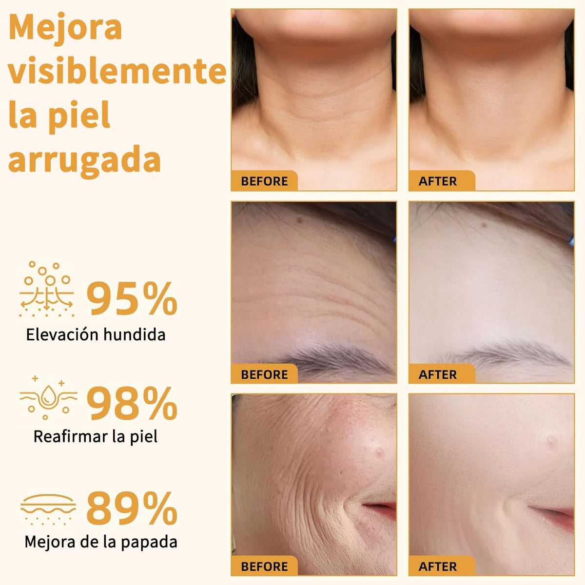 SINYI 2PCS Bee Firming Stick Serum，Suero Reafirmante En Barra, Crema Reafirmante Y Antiarrugas Avanzada, Hidratante , Levanta, Rellena Y Reafirma La Piel, Reduce Las Arrugas Y Las Líneas Finas, Restaura La Elasticidad De La Piel, Suero En Barra, Adecuado
