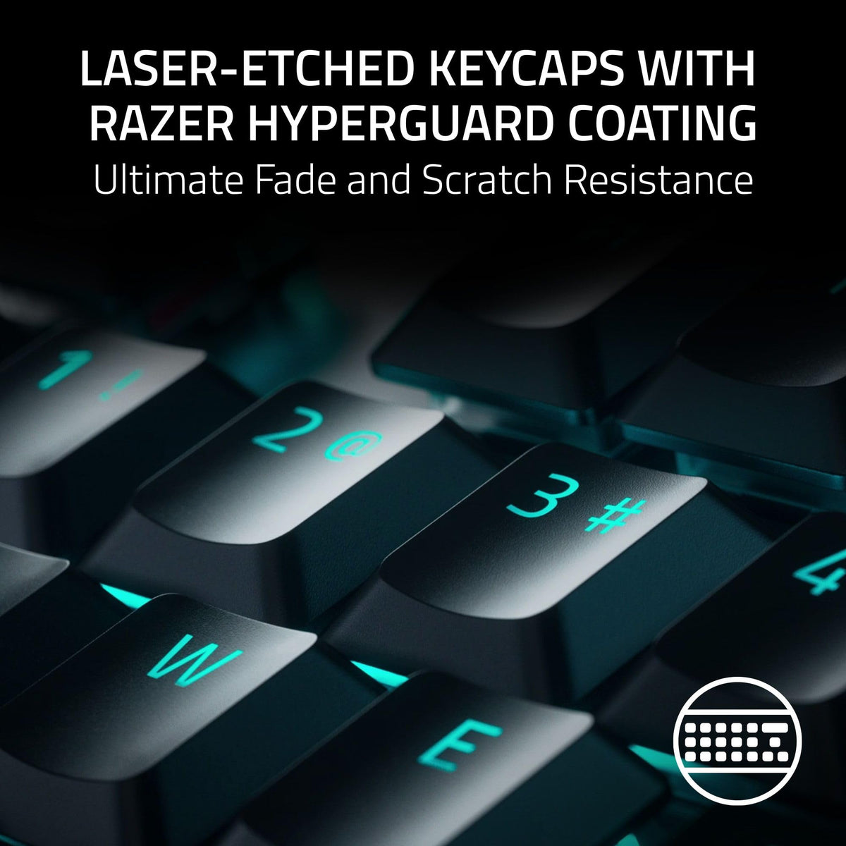 Razer DeathStalker V2 Pro TKL Teclado inalámbrico para juegos: interruptores ópticos de bajo perfil, teclas lineales rojas, HyperSpeed con revestimiento ultra duradero, Chroma RGB (reacondicionado)